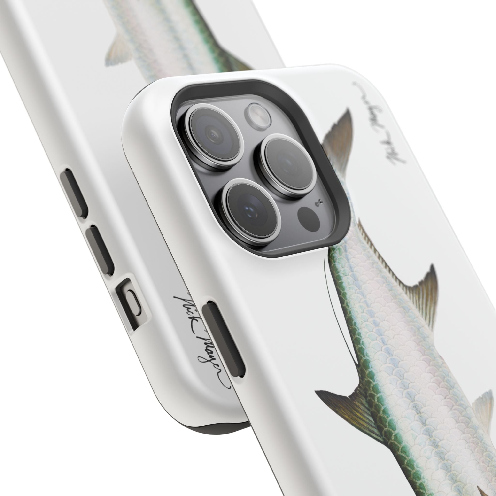 Tarpon MagSafe White iPhone Case