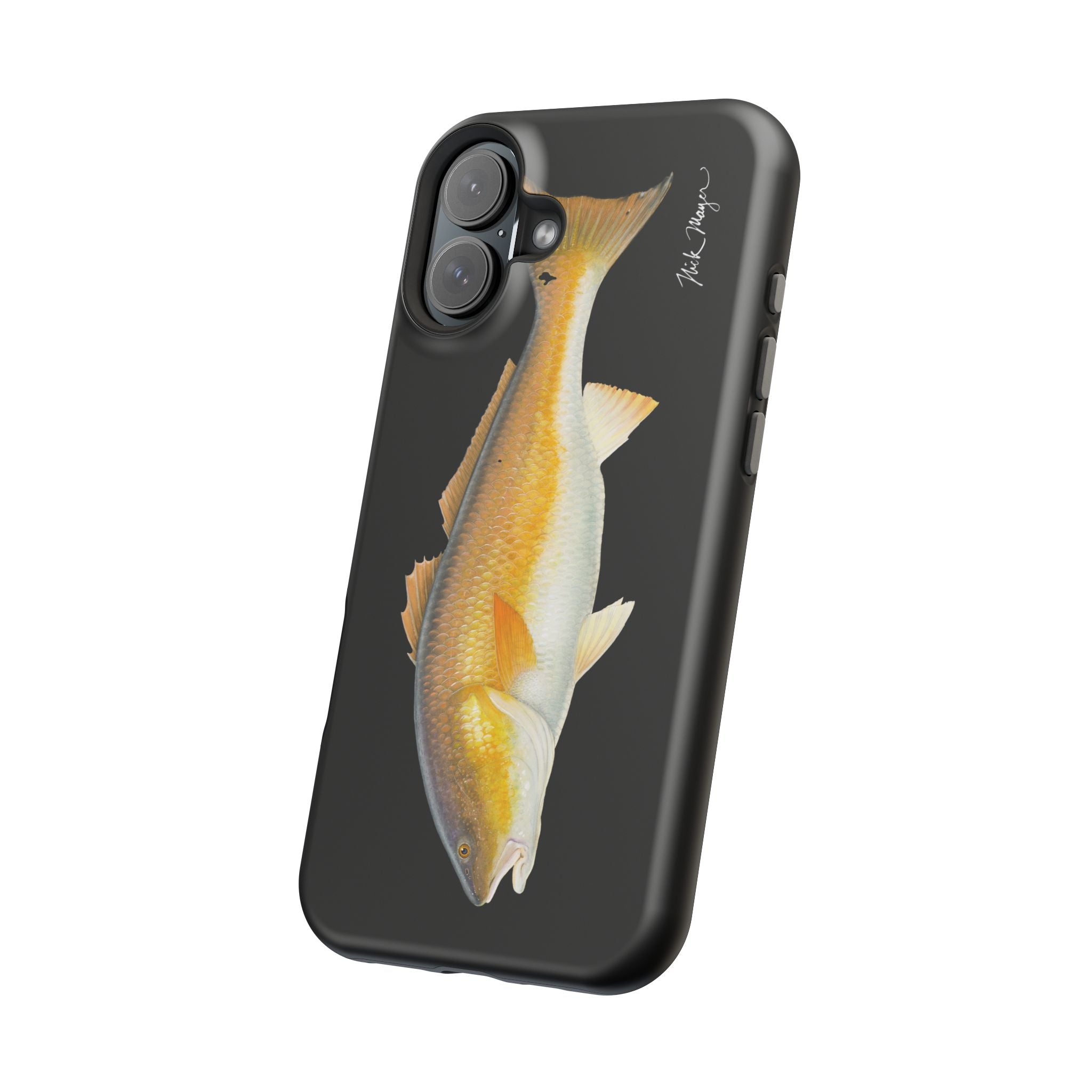 Bull Redfish MagSafe Black iPhone Case