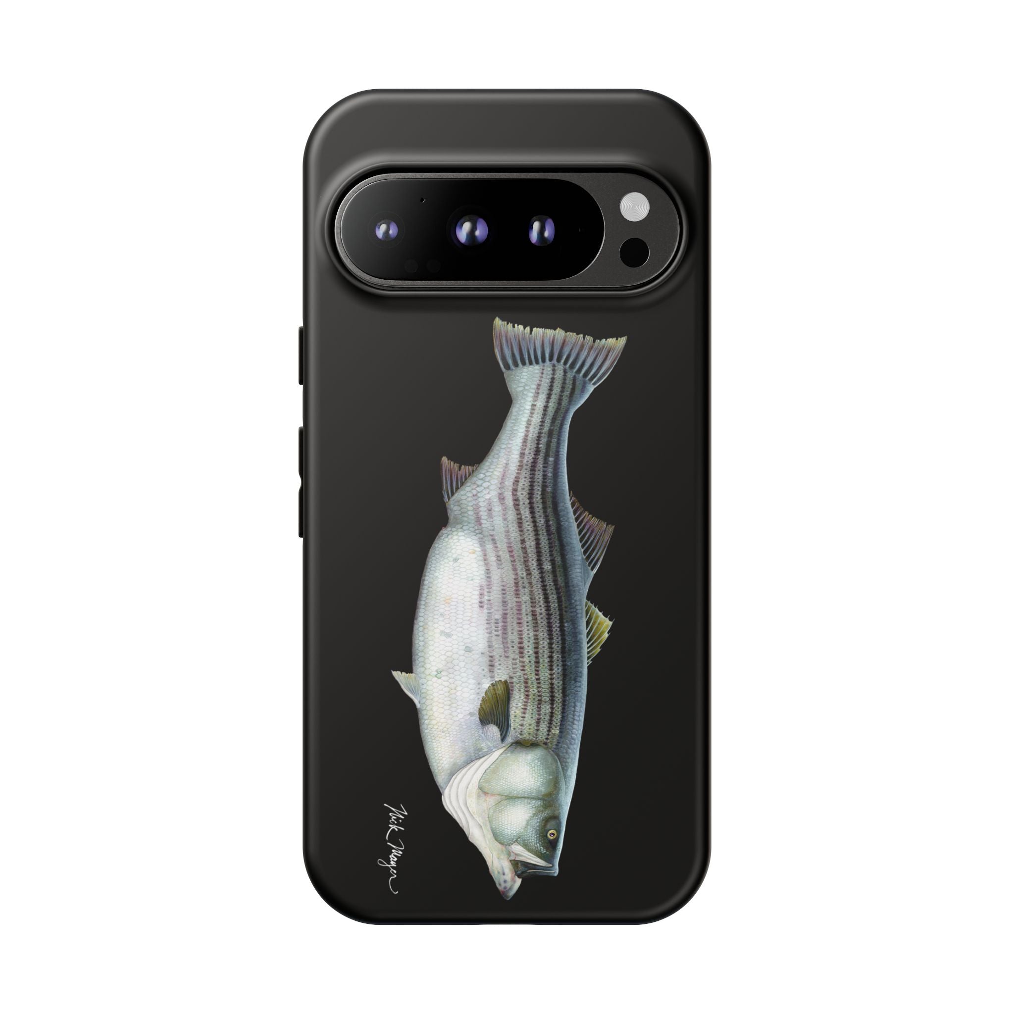 Cow Striper Phone Case (Samsung) - black