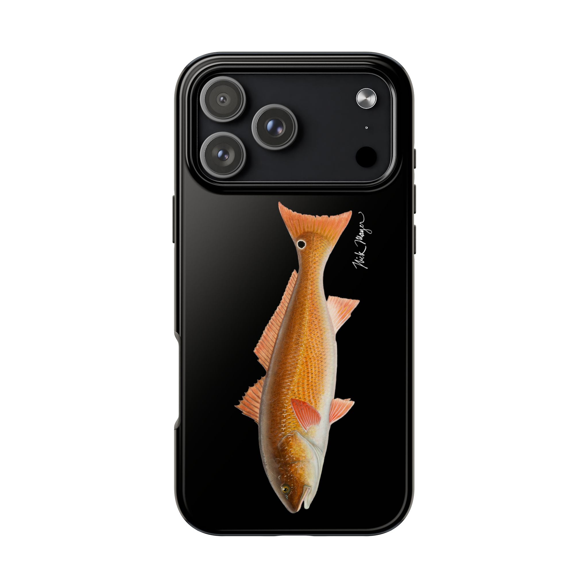 Redfish Black Phone Case (iPhone)