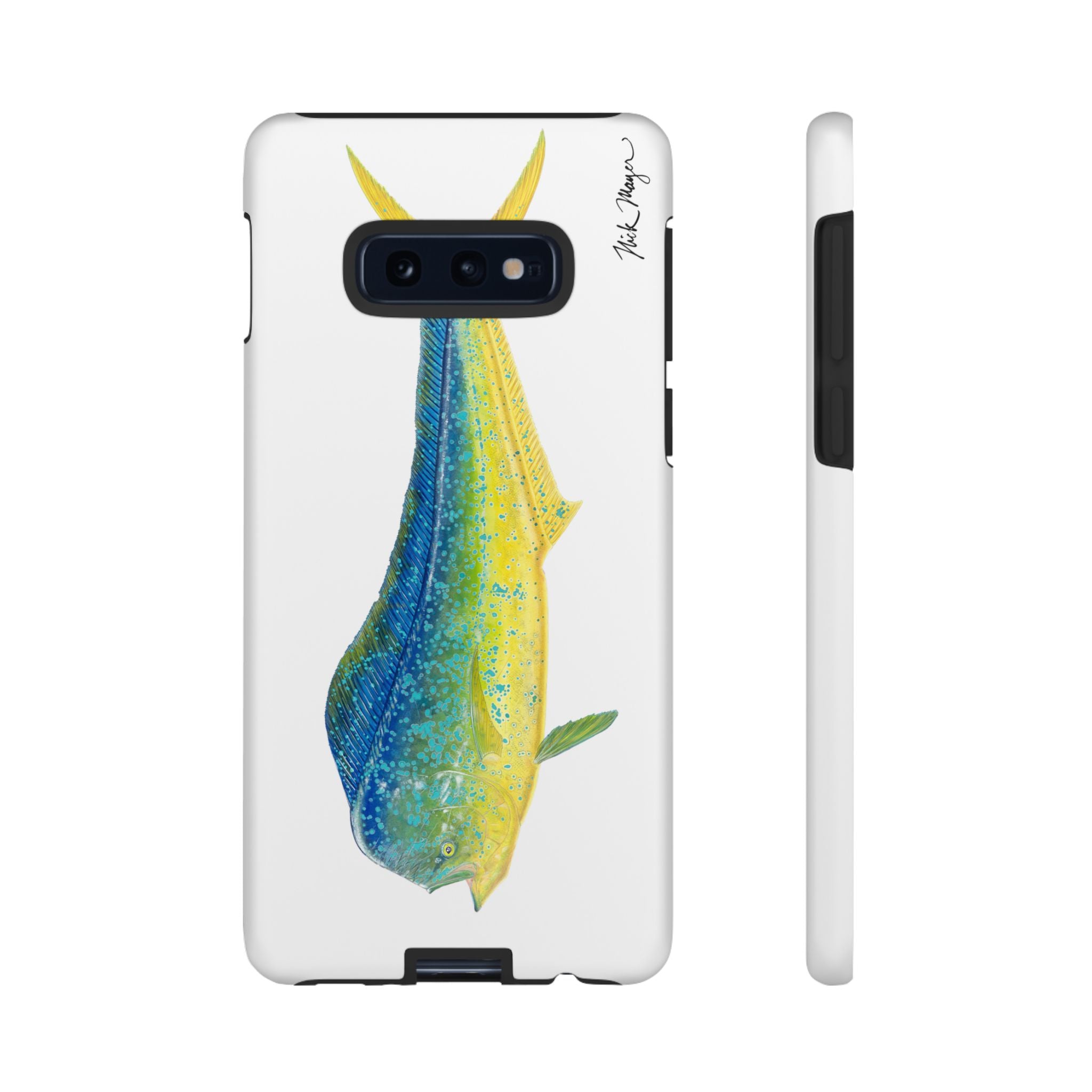 Bull Mahi White Phone Case (Samsung)