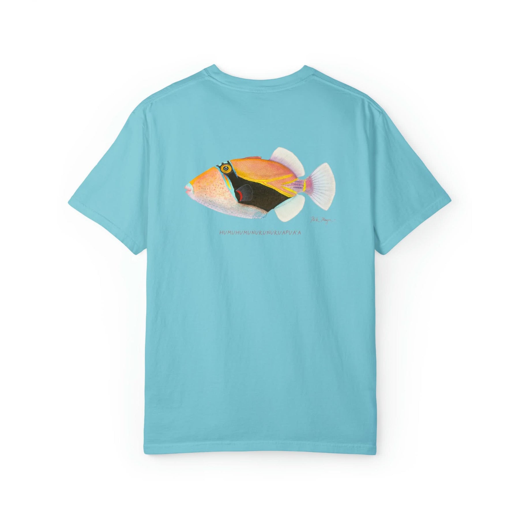 Humuhumu Premium Front & Back Comfort Colors Tee