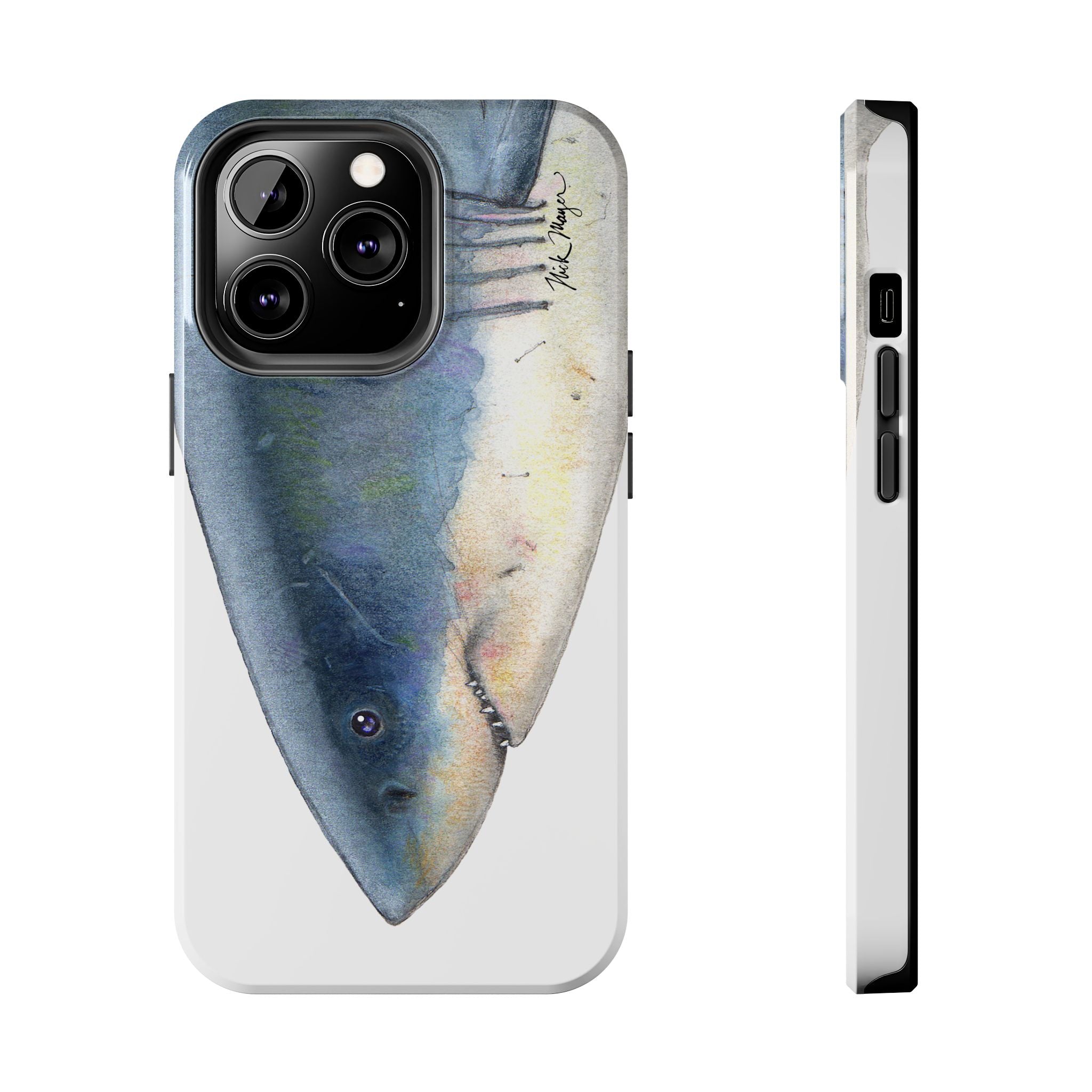 Great White Shark Face Phone Case (iPhone)