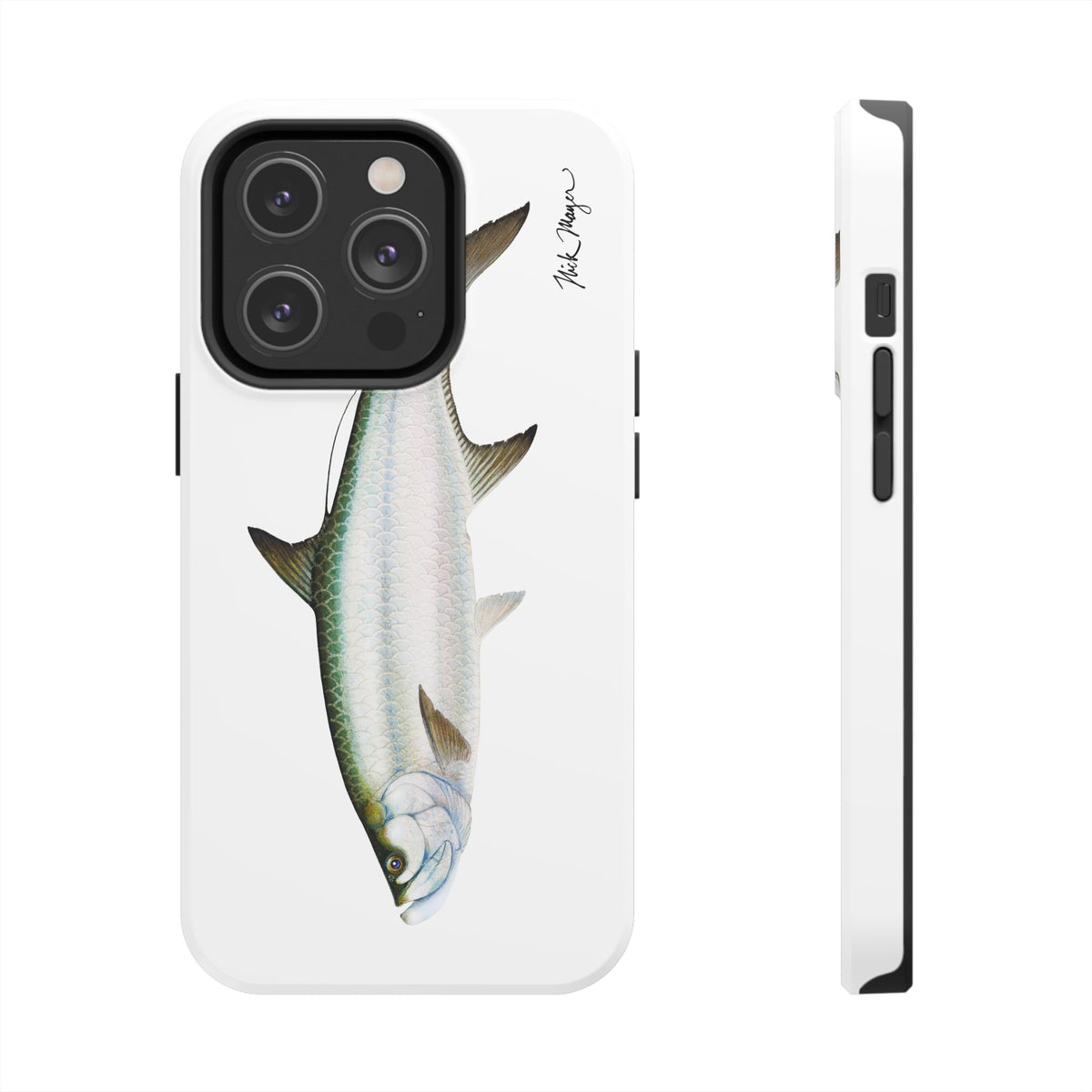Tarpon White Phone Case (iPhone) Printify