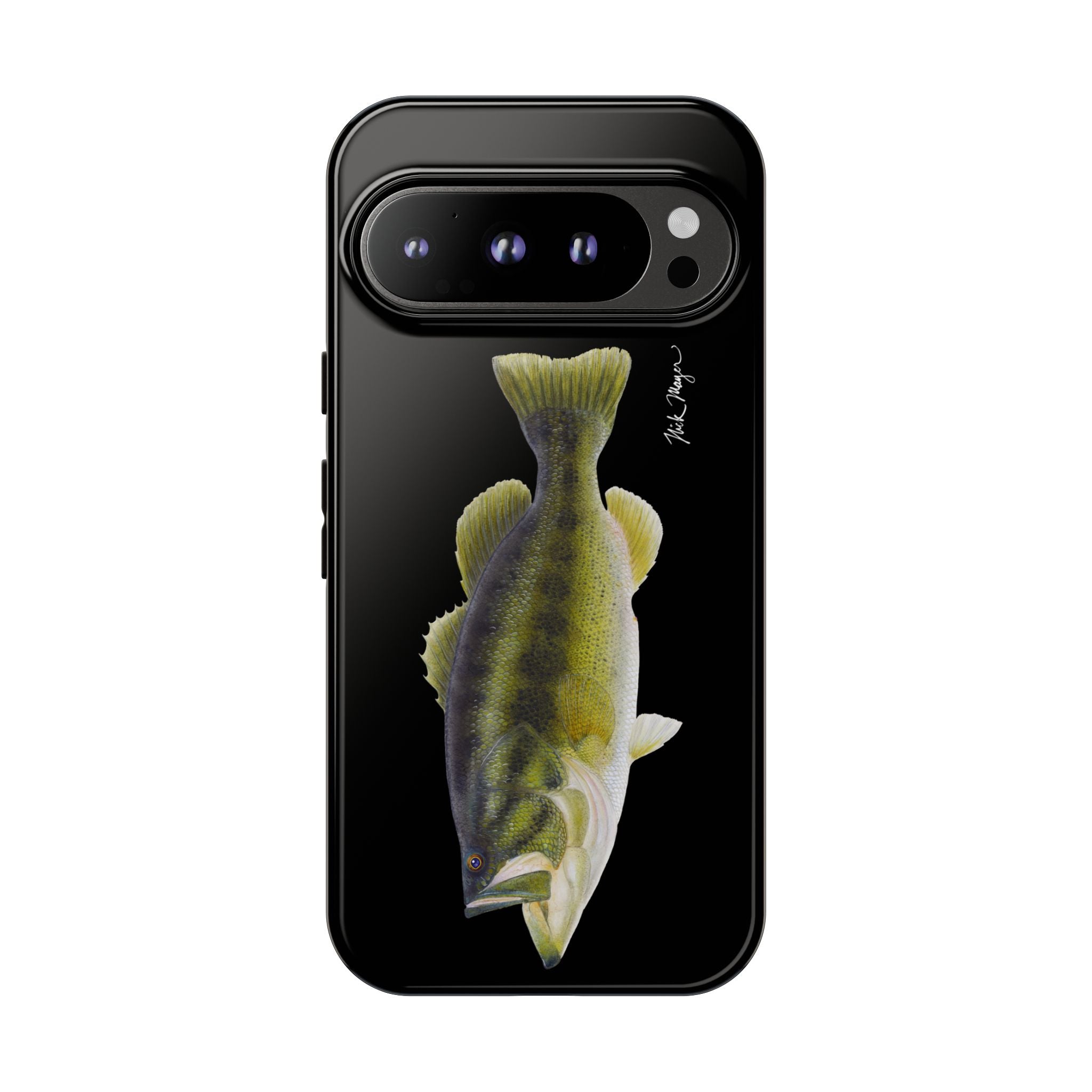 Largemouth Bass Black Phone Case (Samsung)