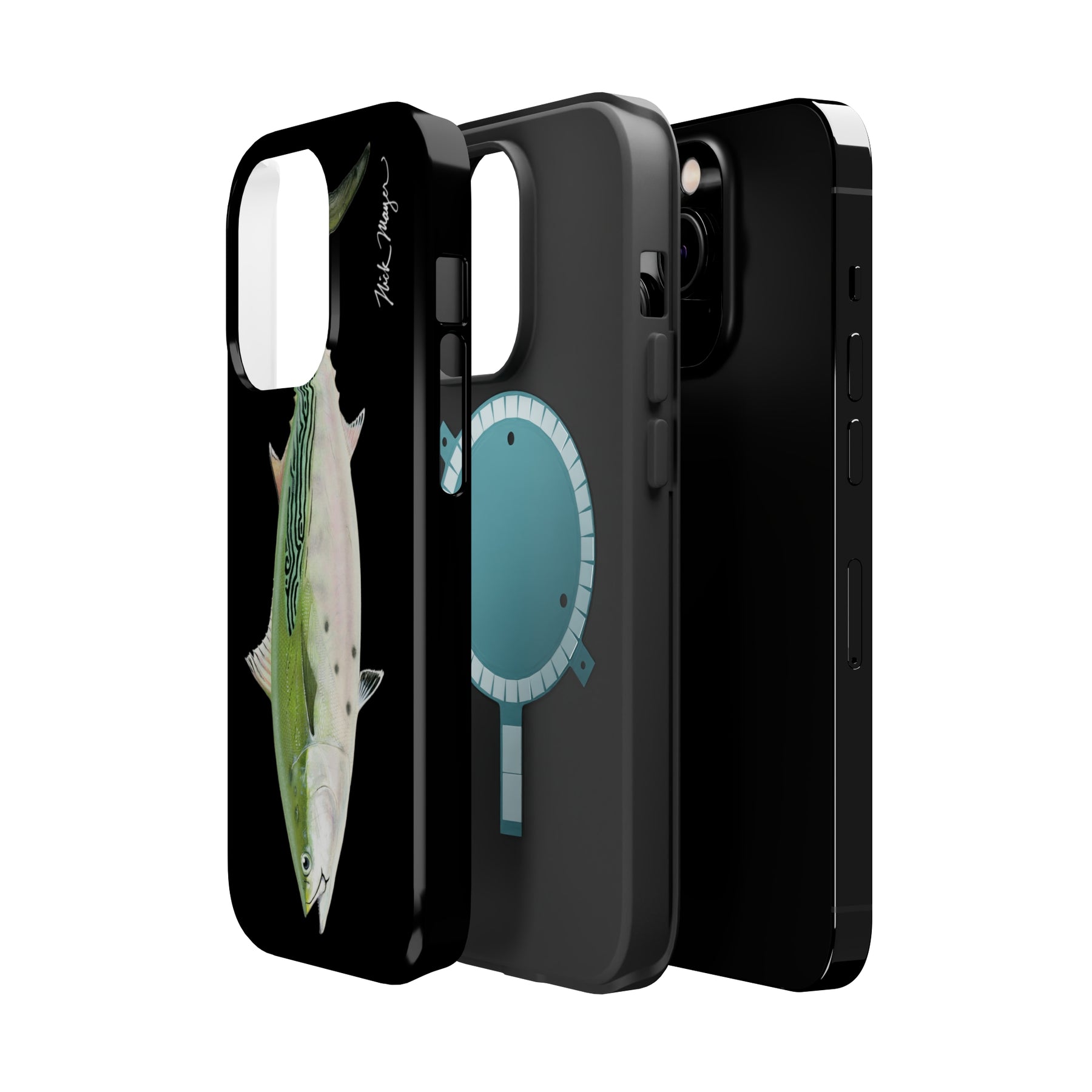 Albie MagSafe Black iPhone Case