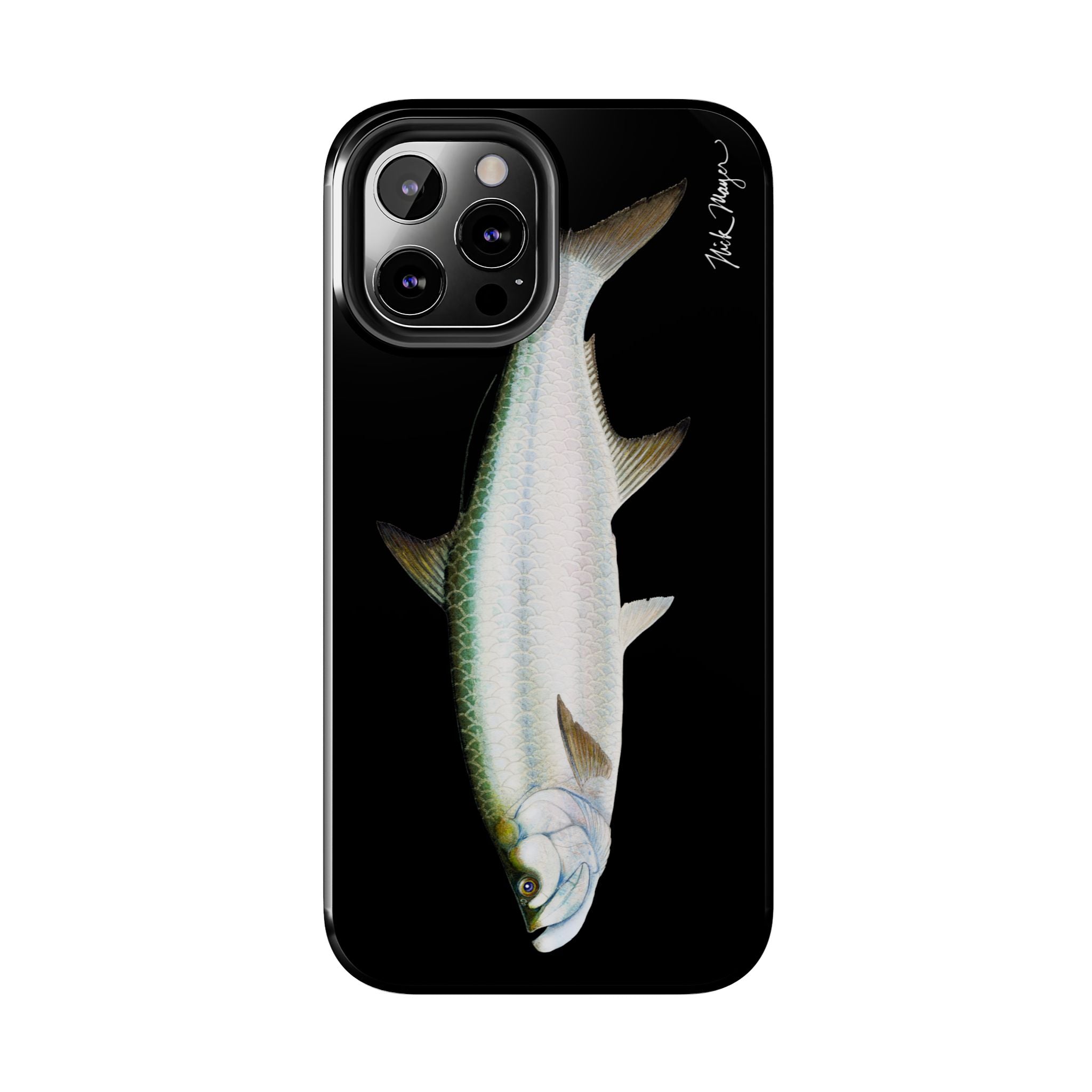 Tarpon Black Phone Case (iPhone)