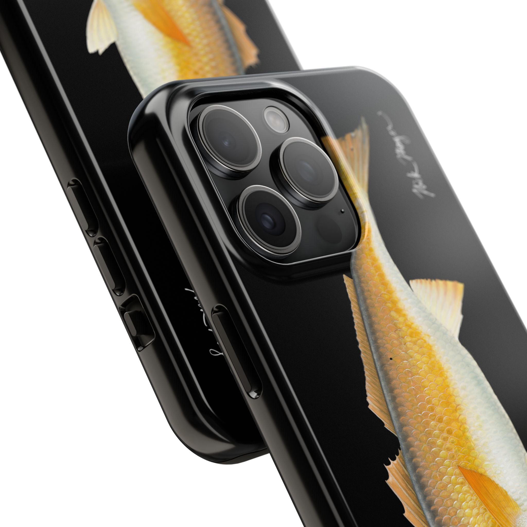 Bull Redfish Black Phone Case (iPhone)