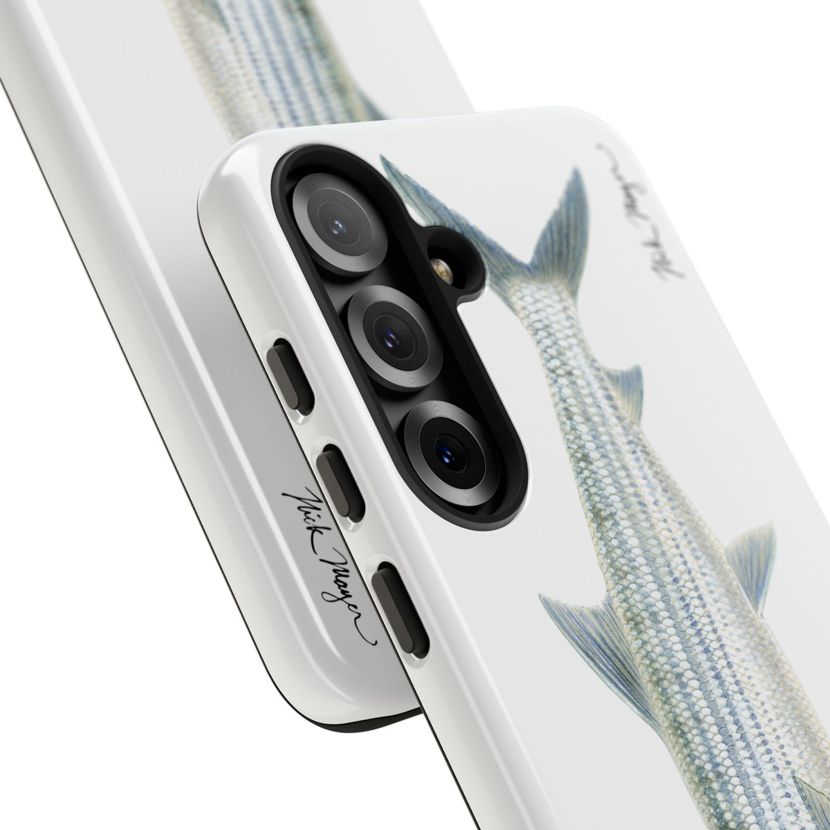 Bonefish White Phone Case (Samsung) Printify