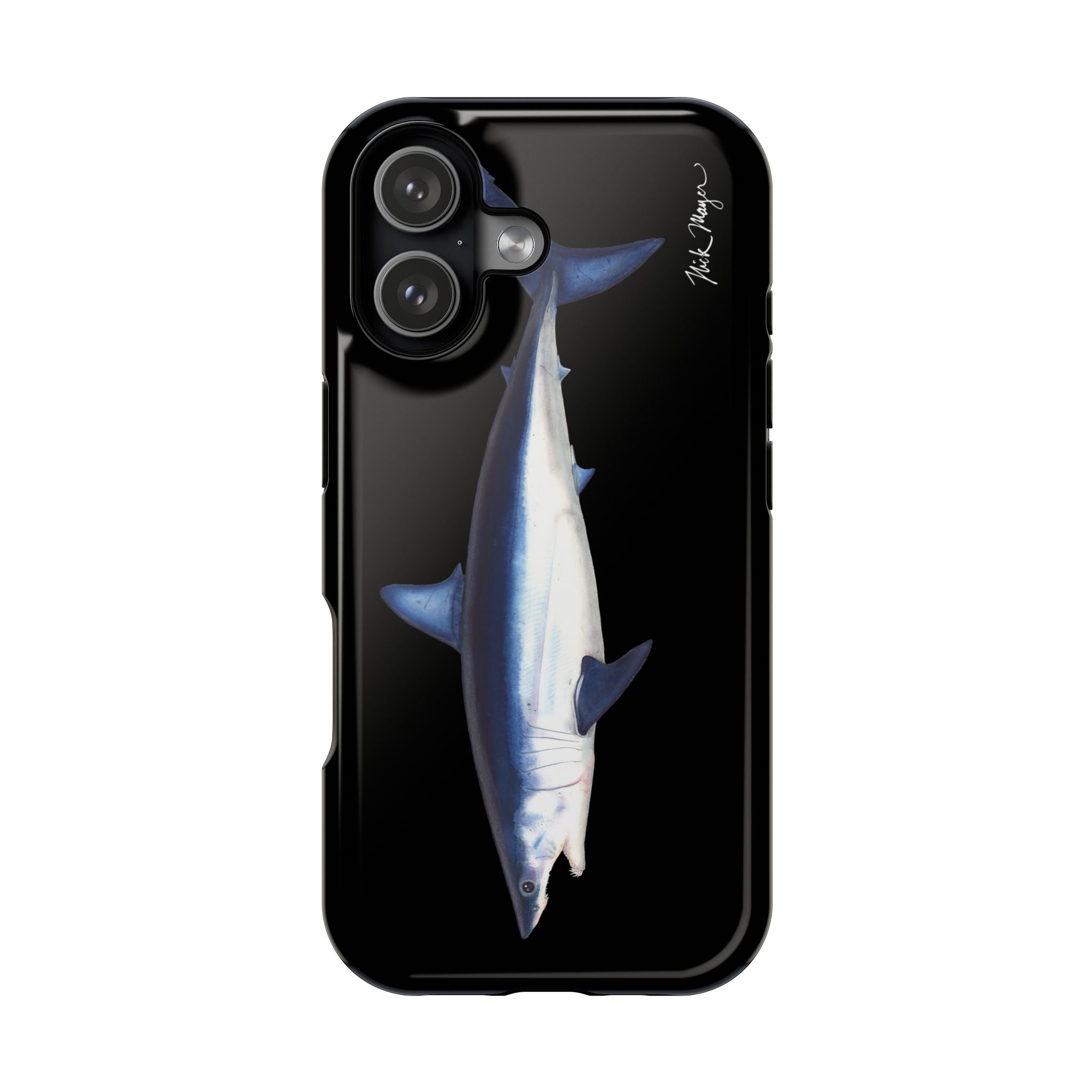 Mako Shark MagSafe Black iPhone Case