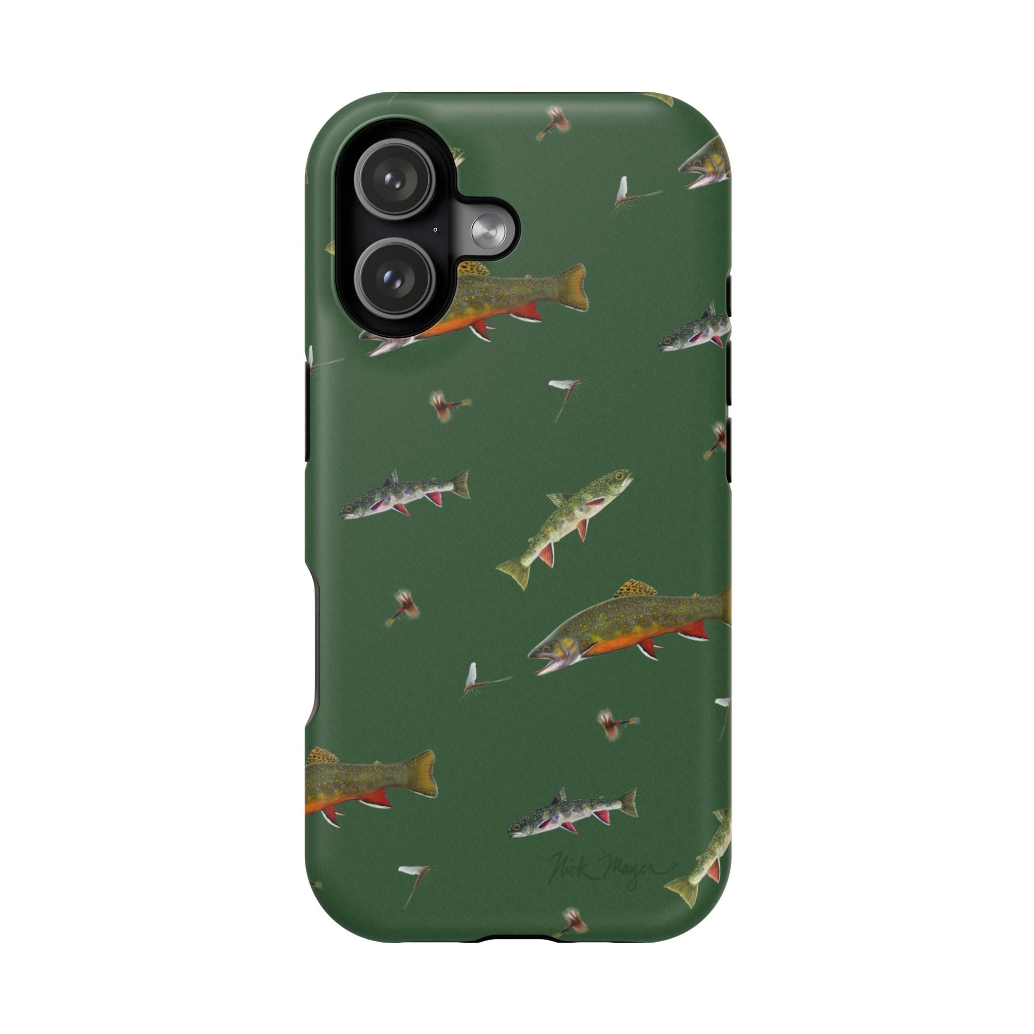 Trout and Flies MagSafe iPhone Case