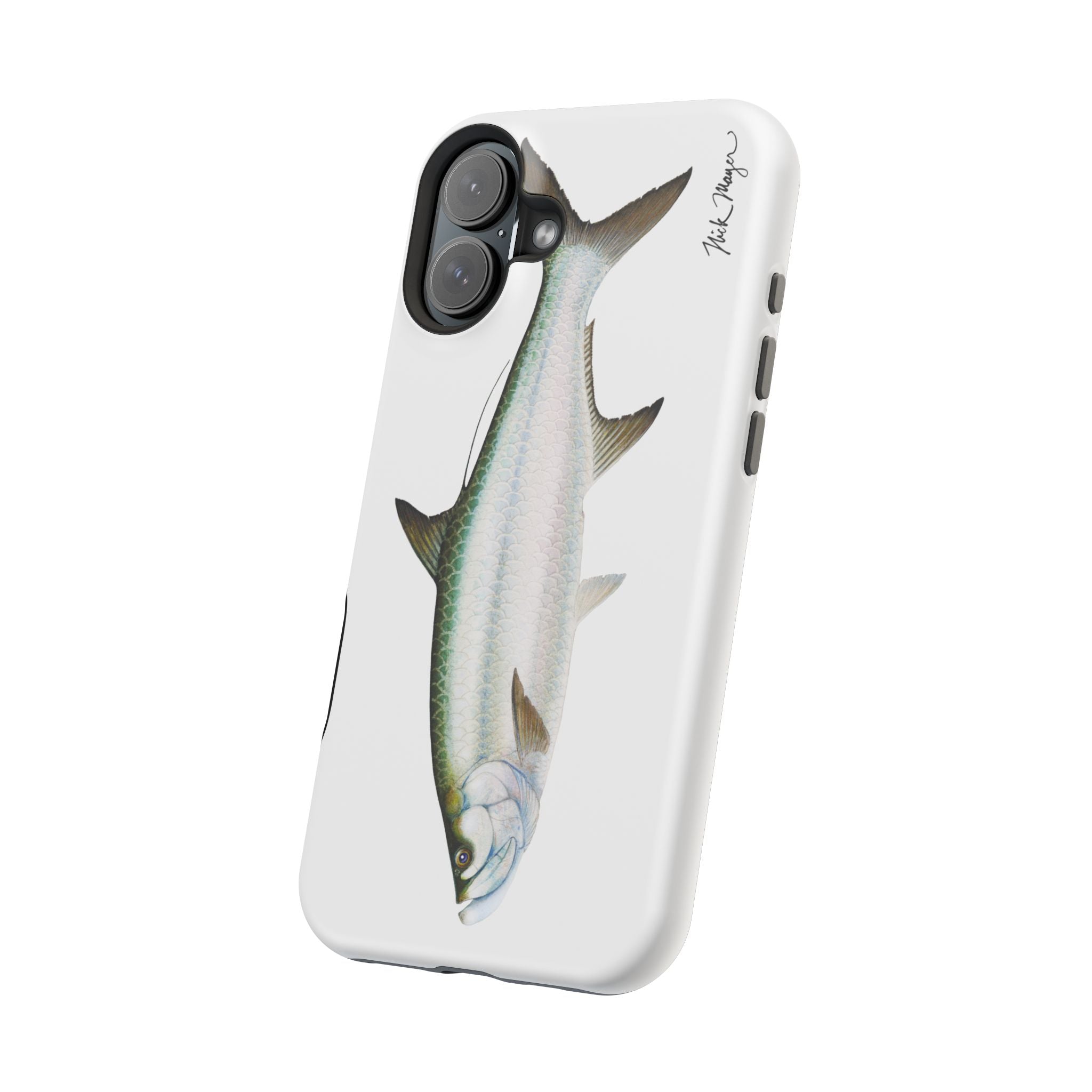 Tarpon MagSafe White iPhone Case