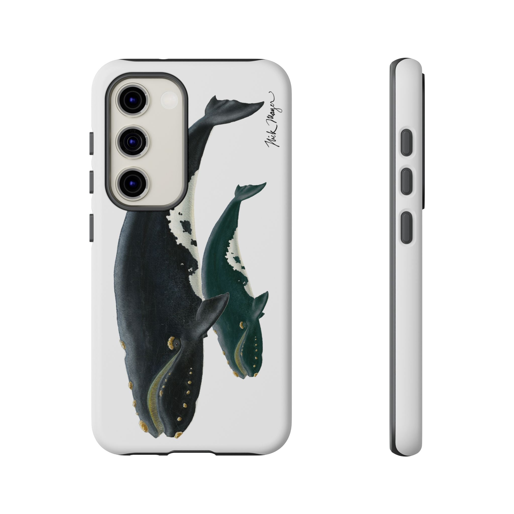Mother & Calf Right Whale Phone Case (Samsung)