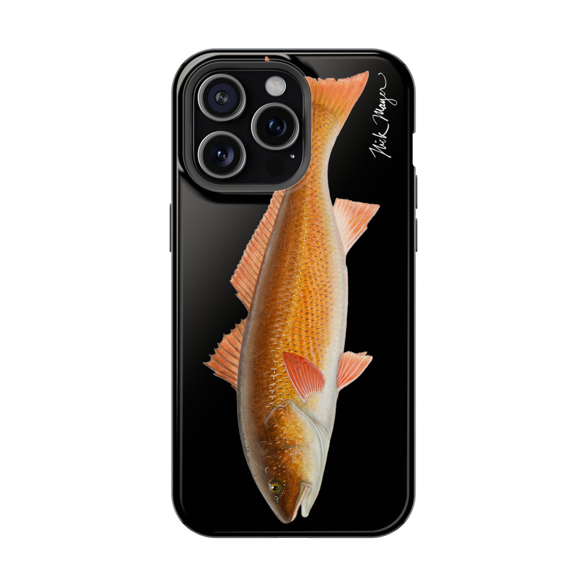 Redfish Black iPhone 15 Pro MagSafe Case - Clearance / Final Sale