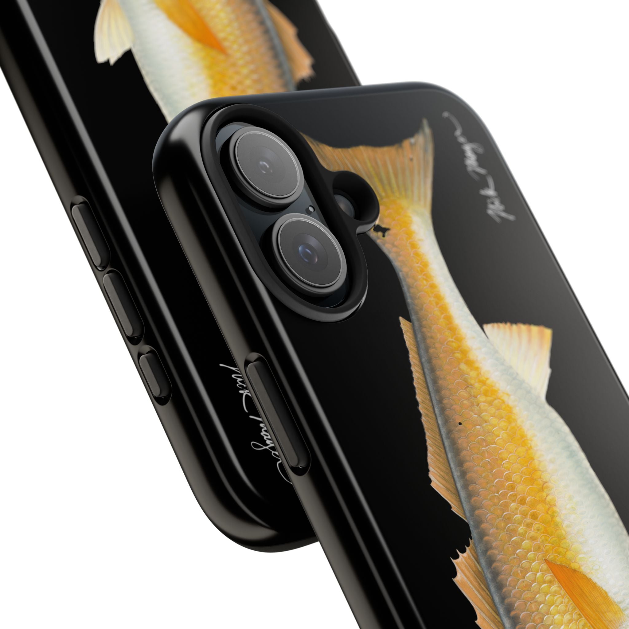 Bull Redfish Black Phone Case (iPhone)