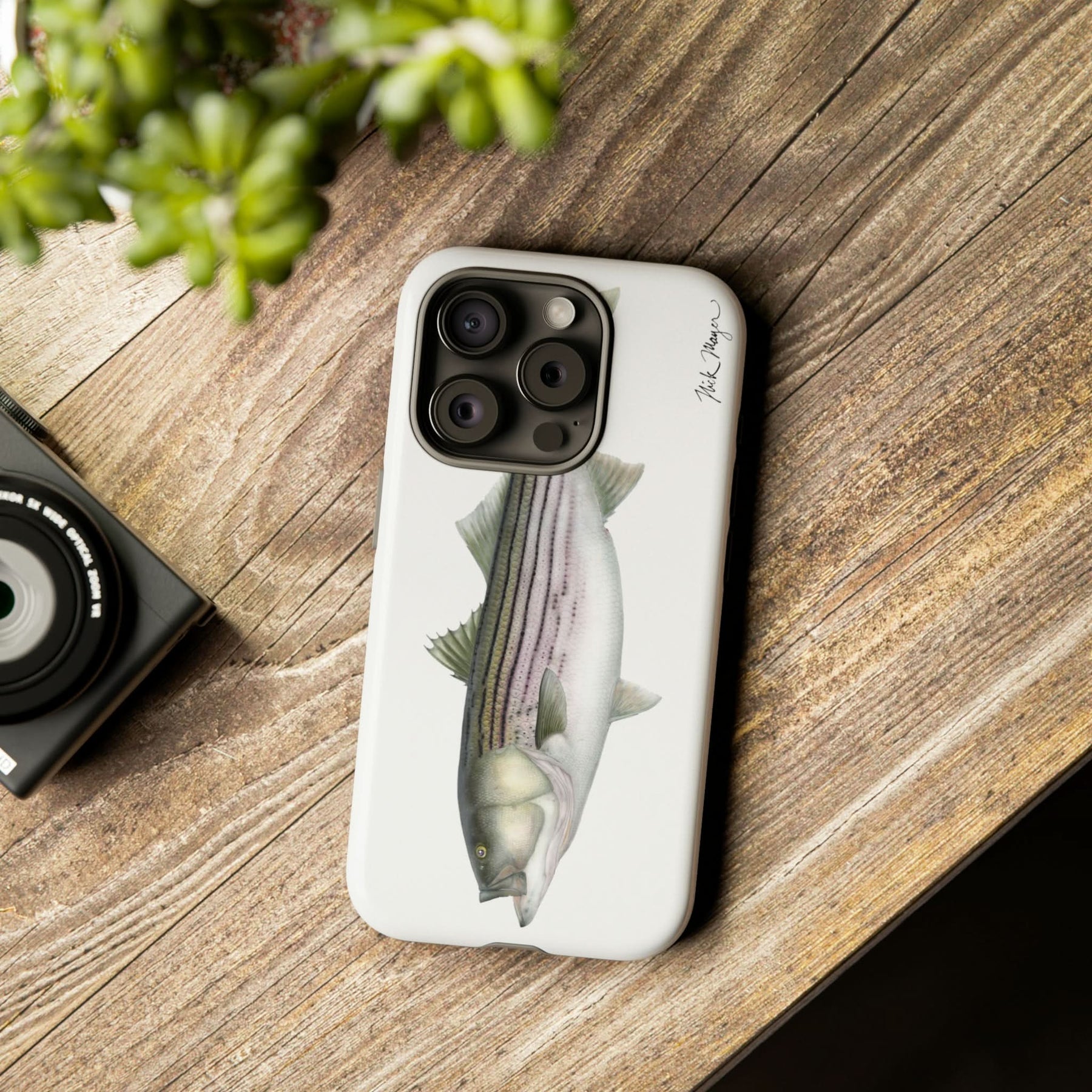 30 lb Striper iPhone 15 Case