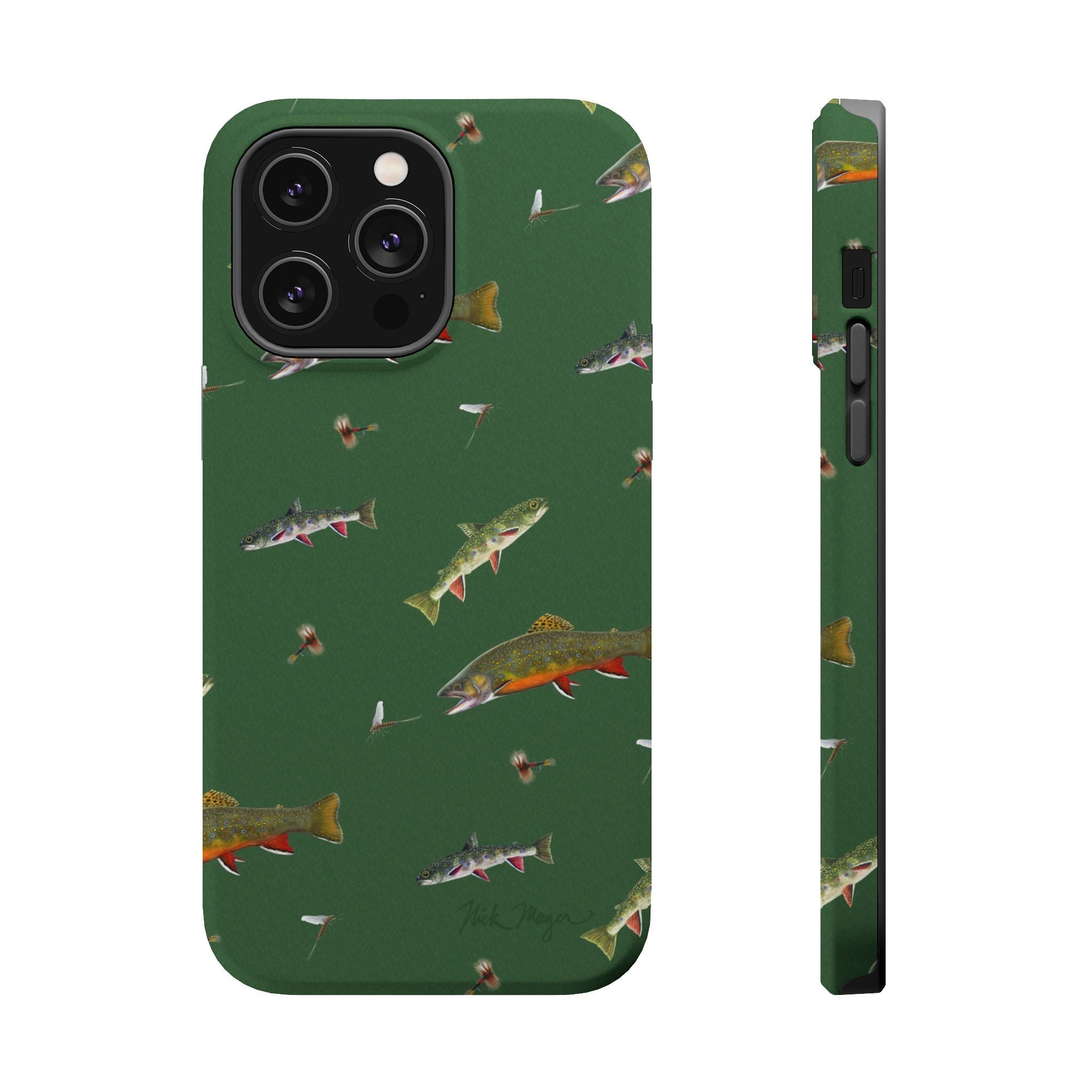 Trout and Flies MagSafe iPhone Case