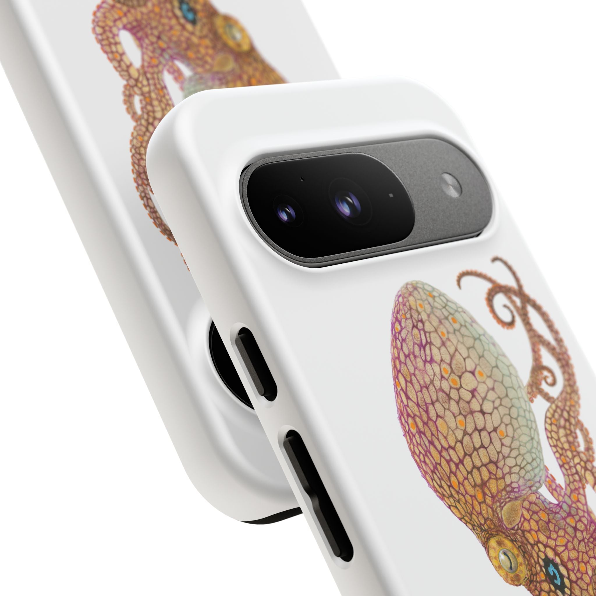 Two Spot Octopus White Phone Case (Samsung)