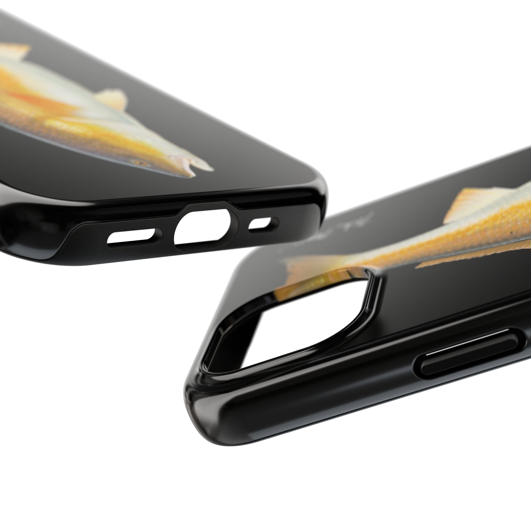 Bull Redfish Black Phone Case (iPhone)
