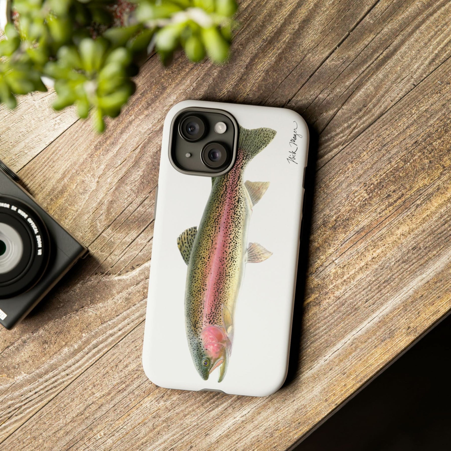 Rainbow Trout iPhone 15 Case