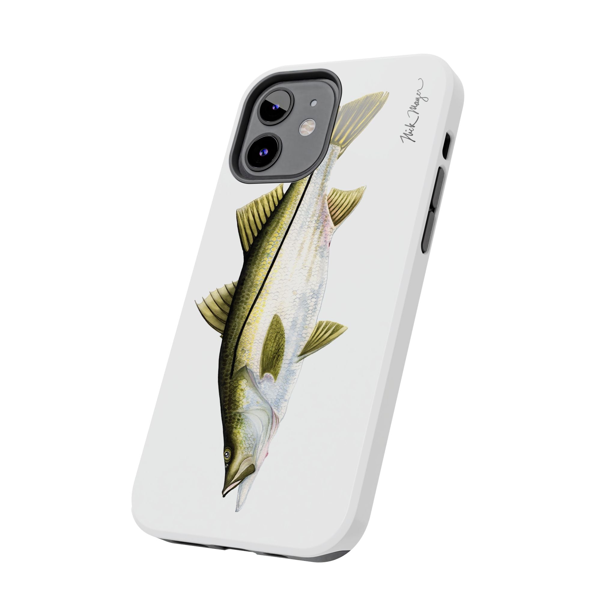 Snook White Phone Case (iPhone)