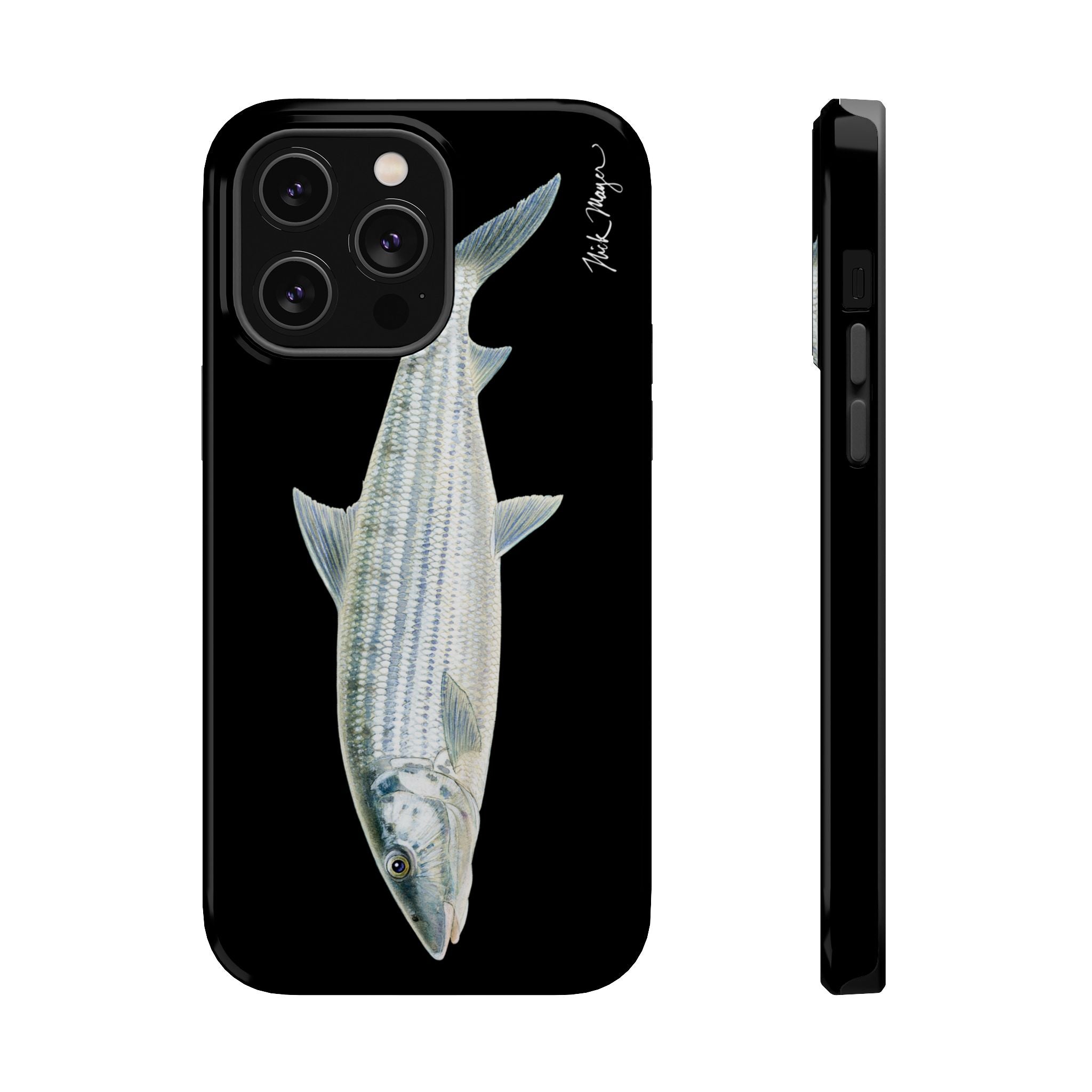 Bonefish MagSafe Black iPhone Case