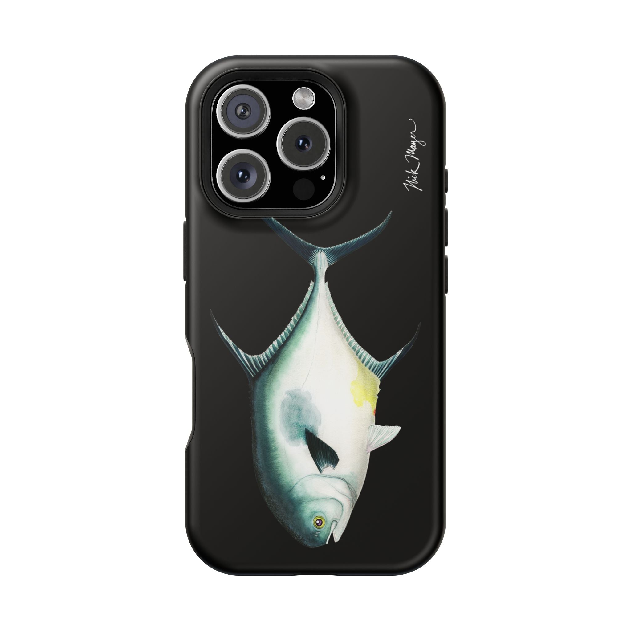 Atlantic Permit MagSafe Black iPhone Case