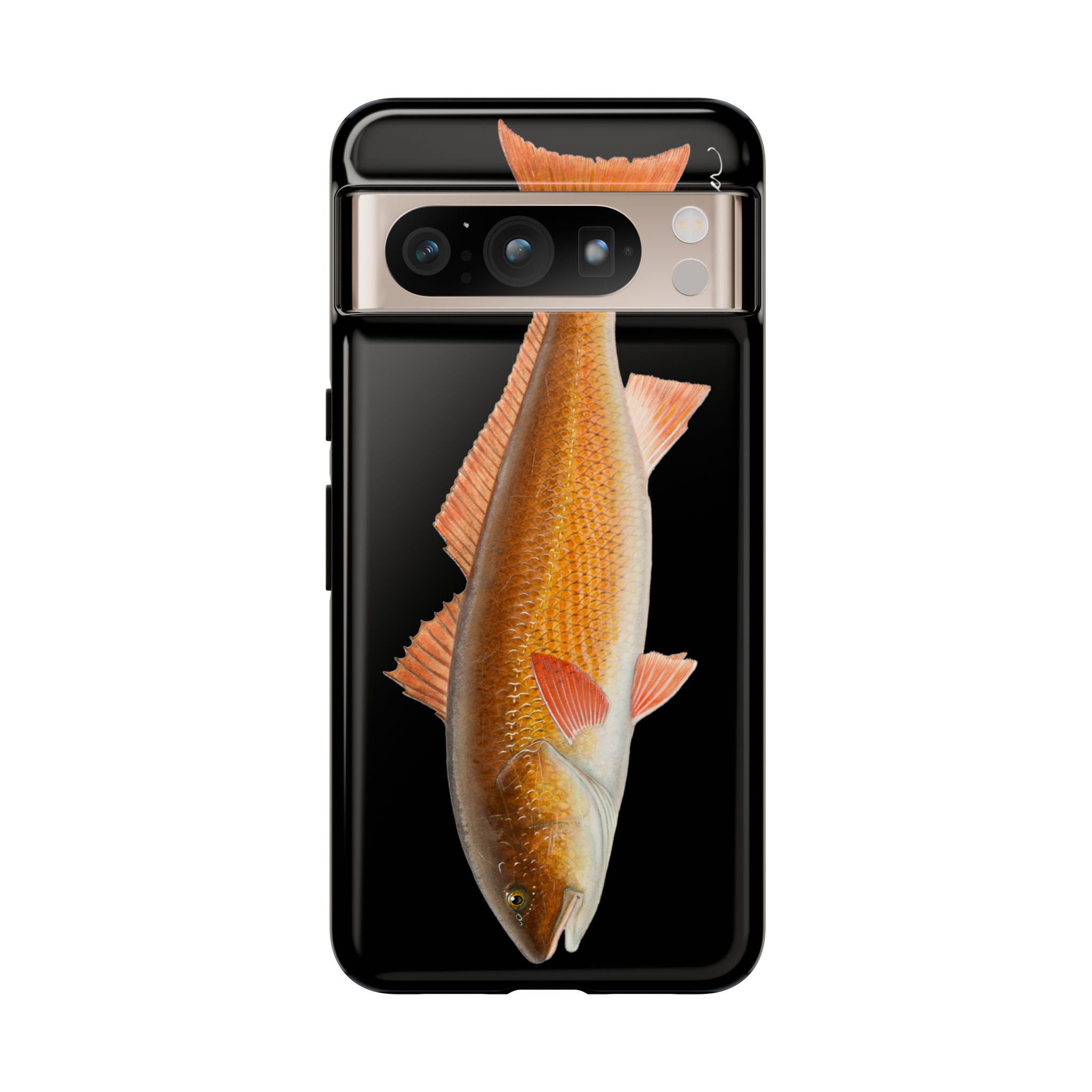 Redfish Black Phone Case (Samsung) Printify