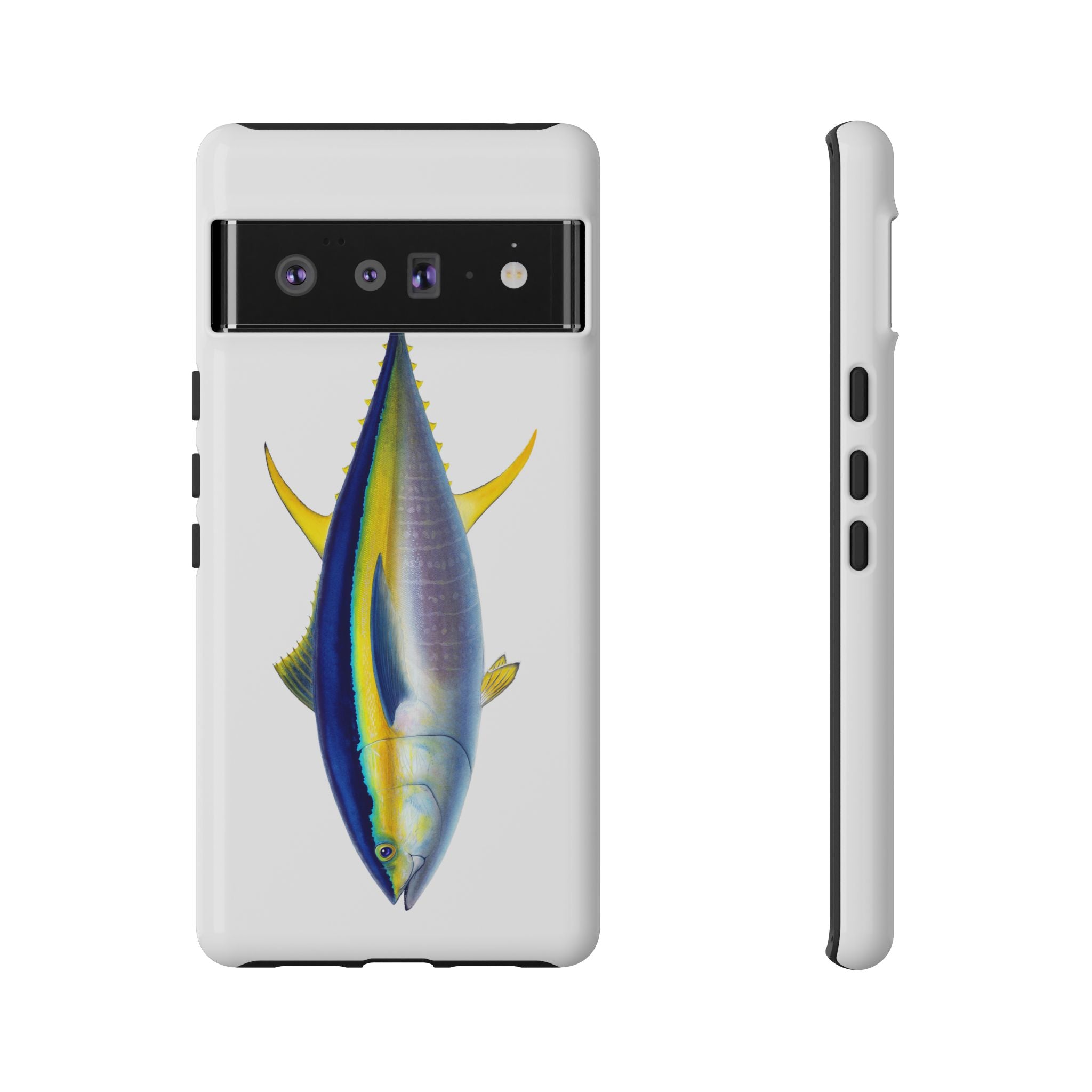 Yellowfin Tuna White Phone Case (Samsung) Printify