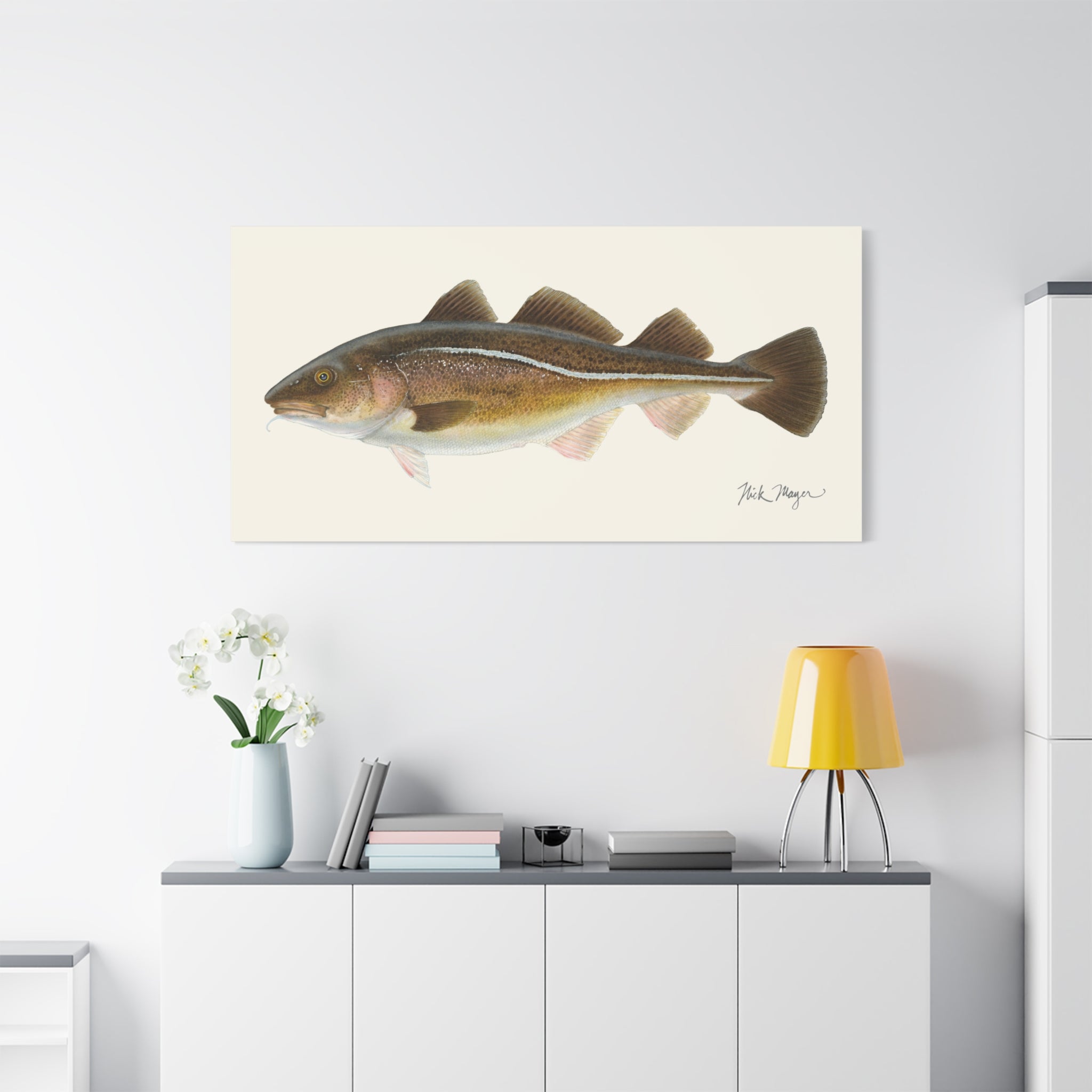 Cod Canvas Print