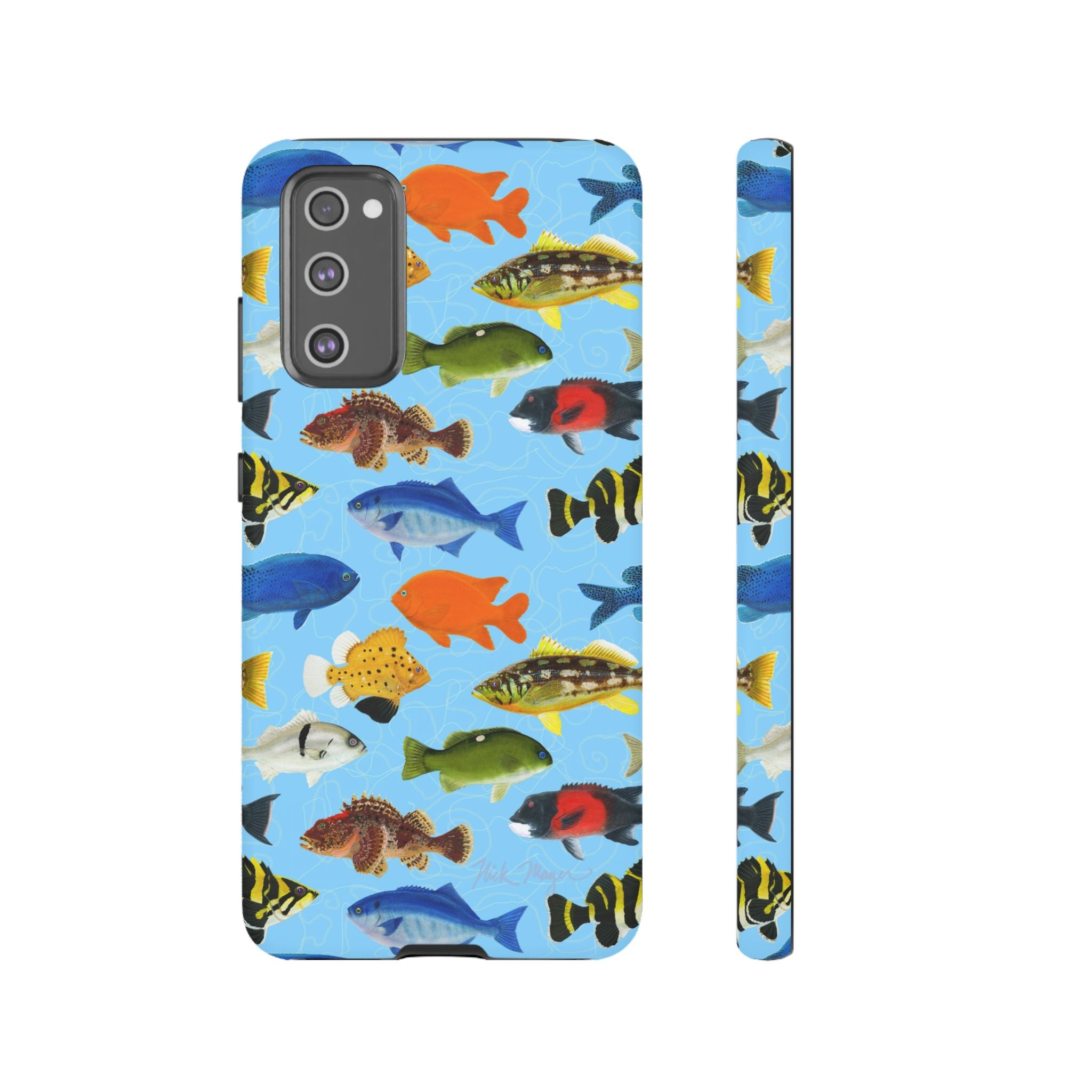 NEW California Fish Blue Phone Case (Samsung)