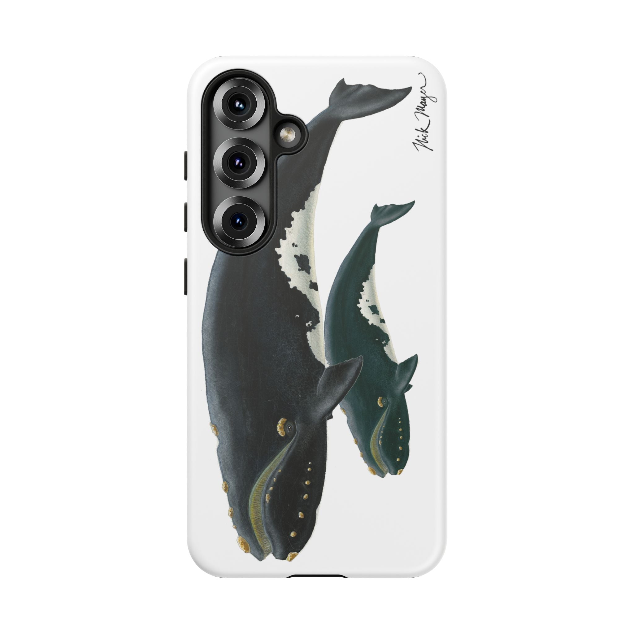 Mother & Calf Right Whale Phone Case (Samsung)