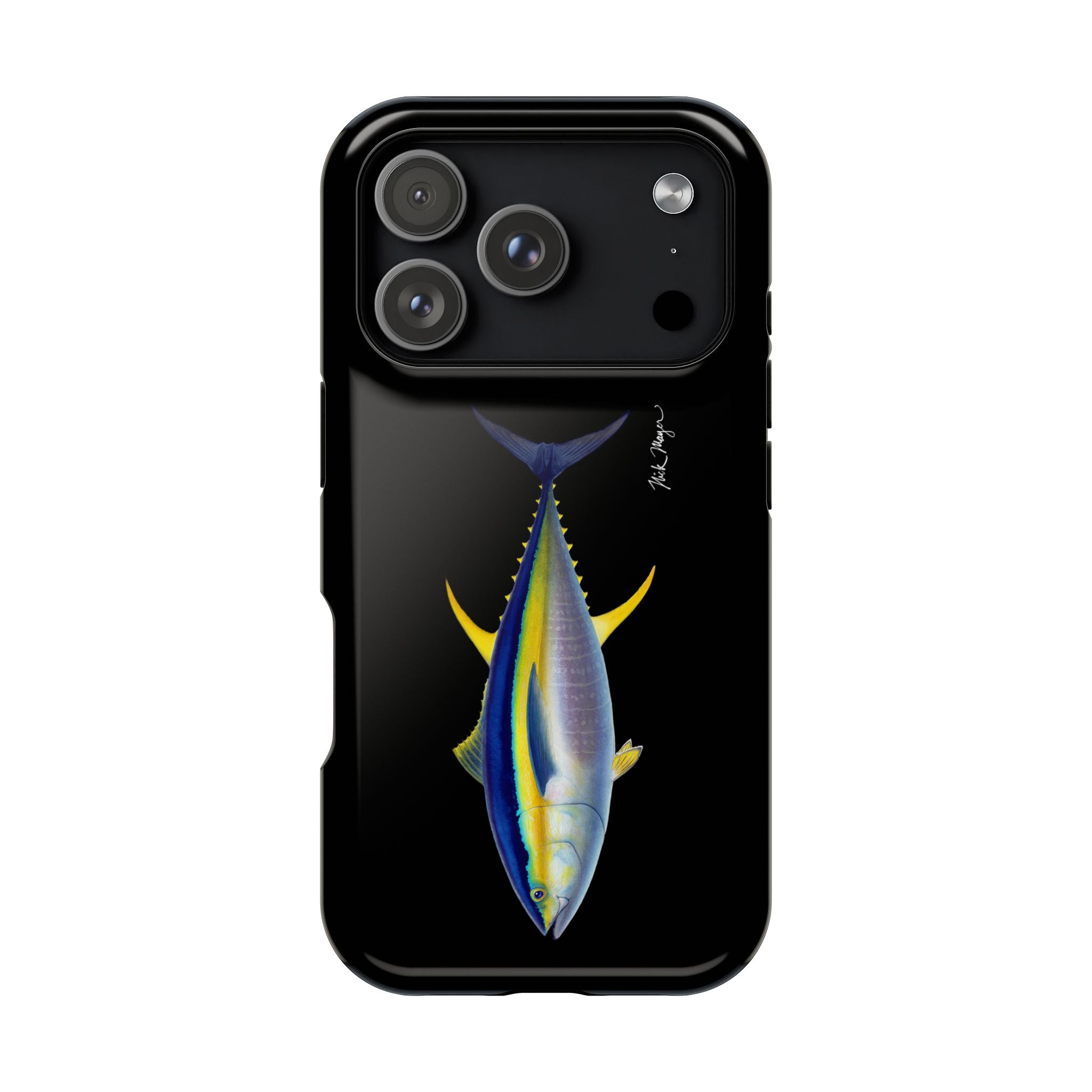Yellowfin Tuna MagSafe Black iPhone Case
