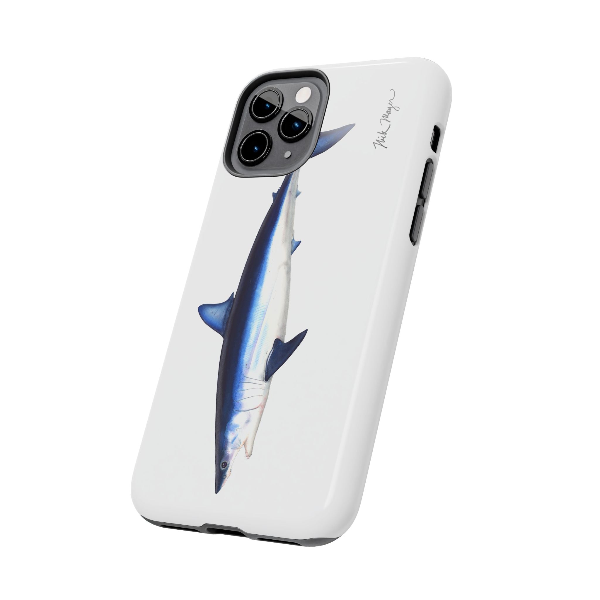 Mako Shark White Phone Case (iPhone)