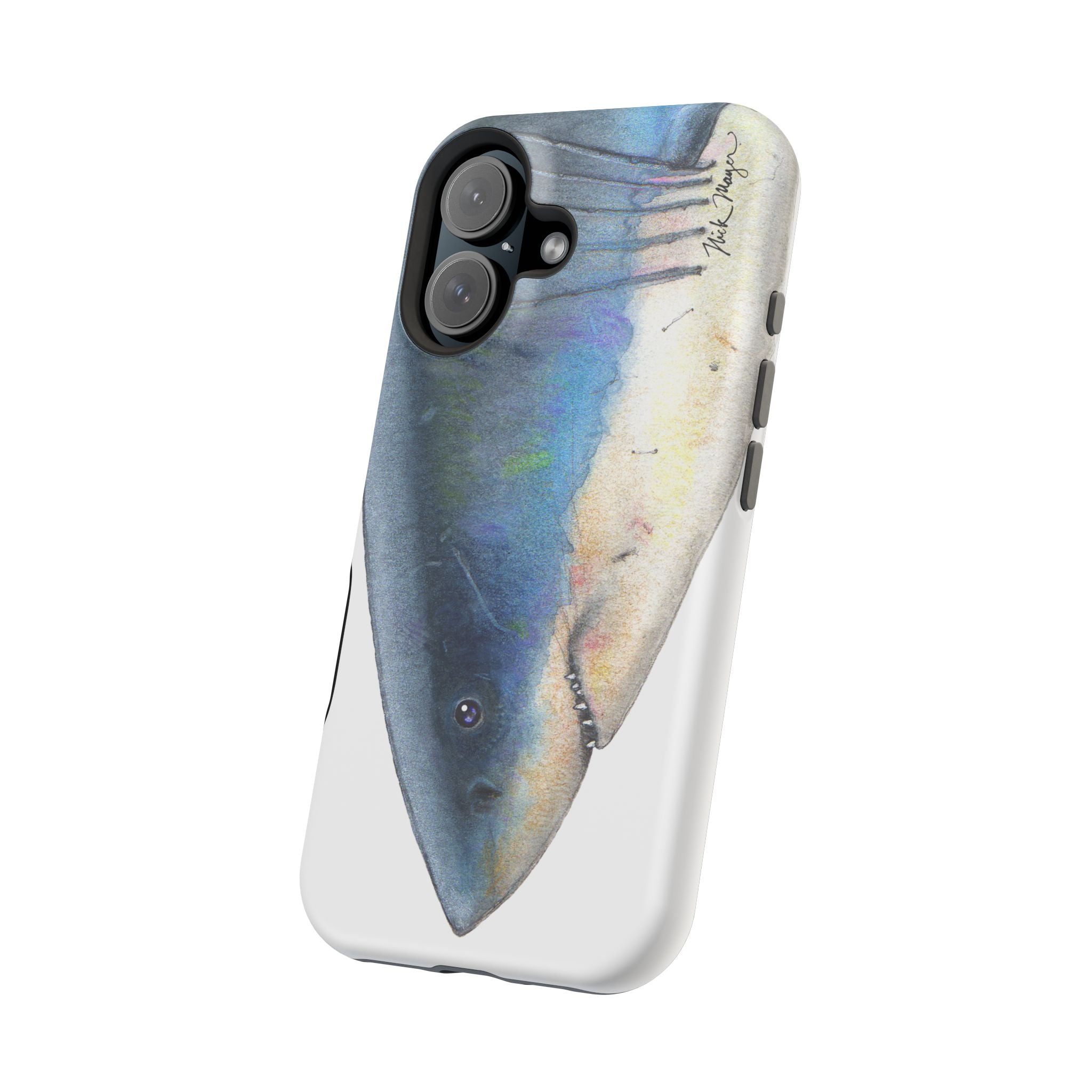 Great White Shark Face MagSafe iPhone Case