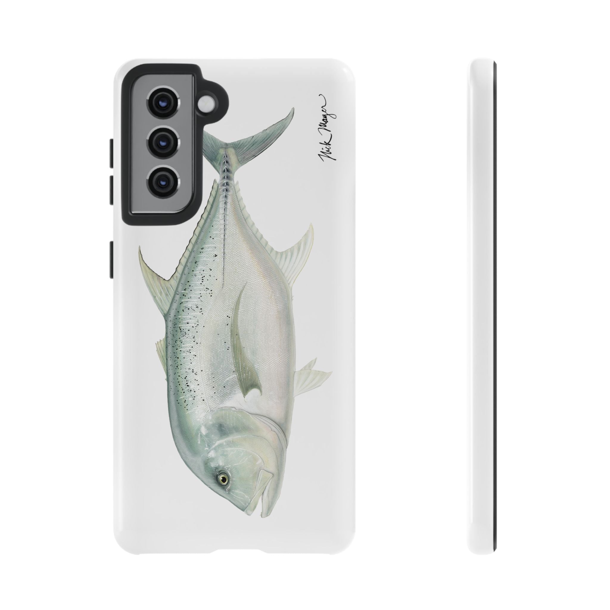 Boss GT White Phone Case (Samsung)
