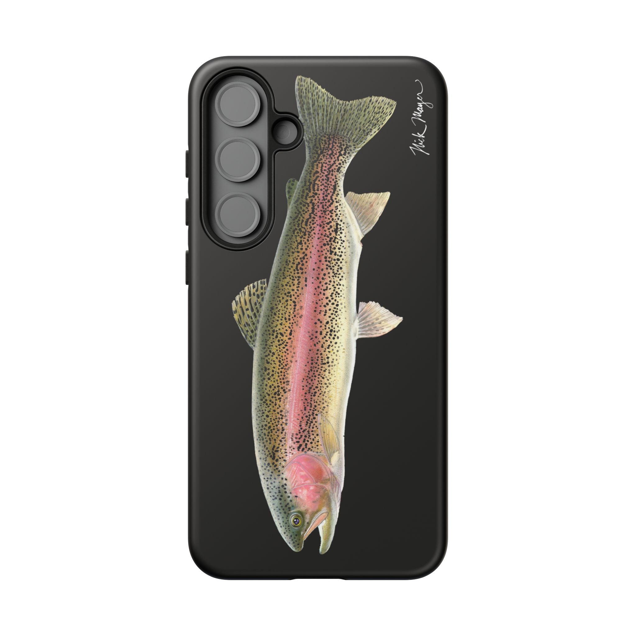 Rainbow Trout Black Phone Case (Samsung)