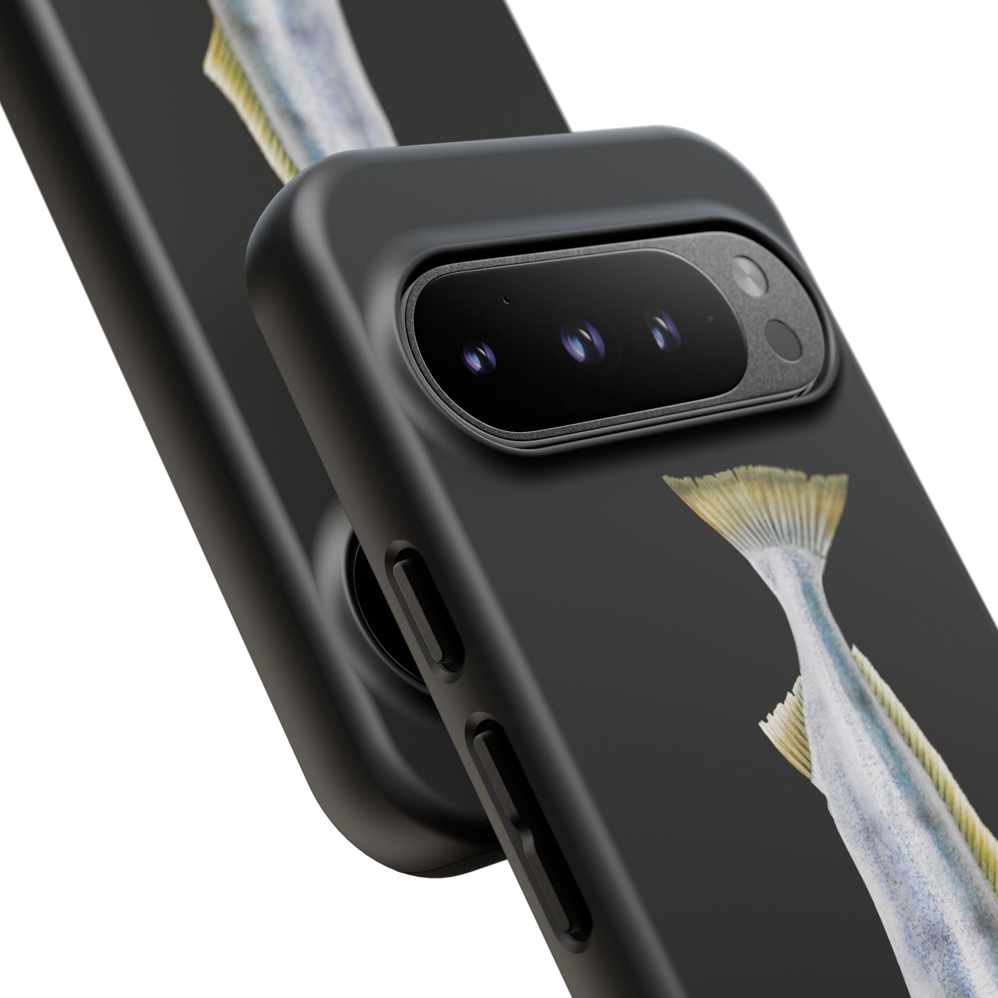 White Sea Bass Phone Case (Samsung) - black