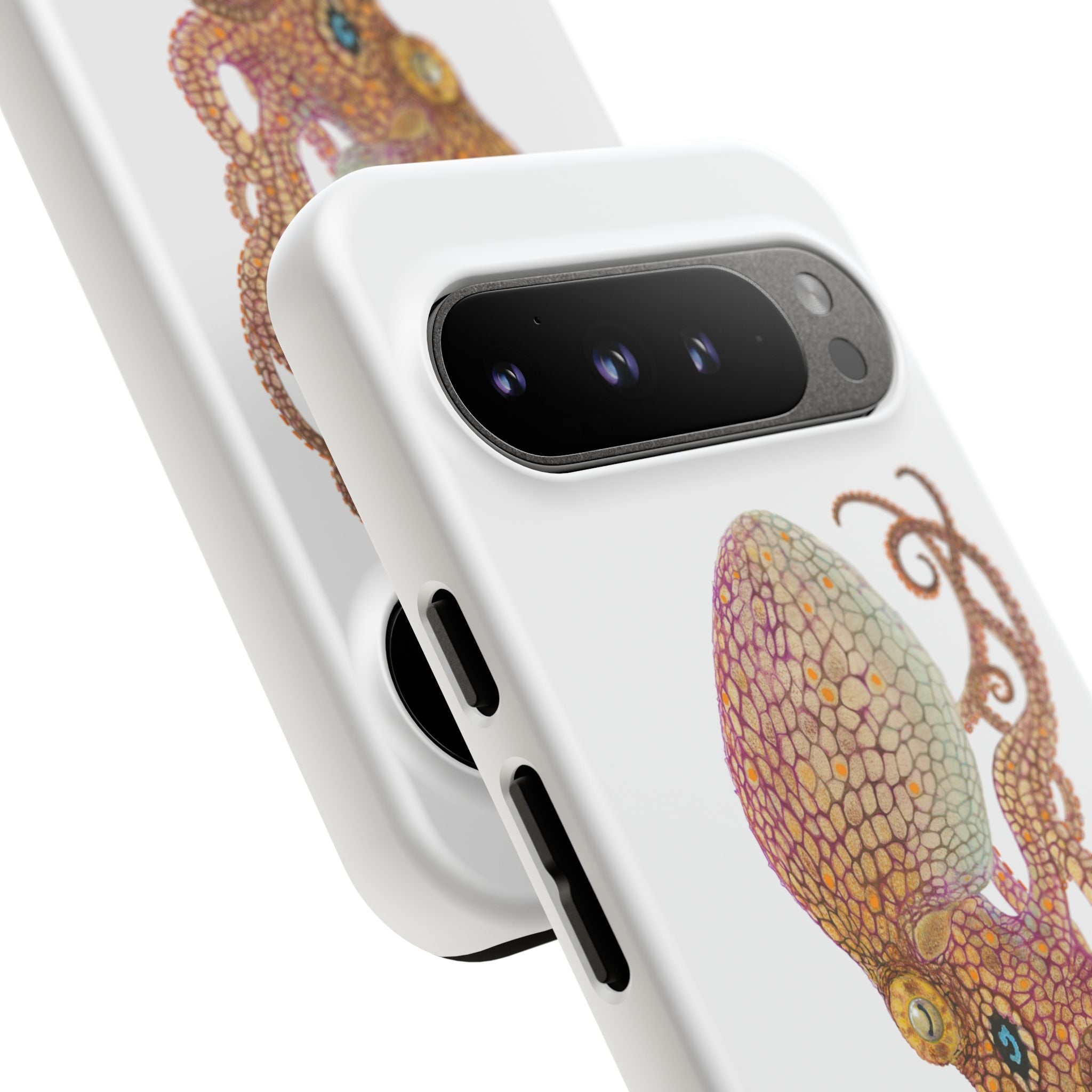 Two Spot Octopus White Phone Case (Samsung)