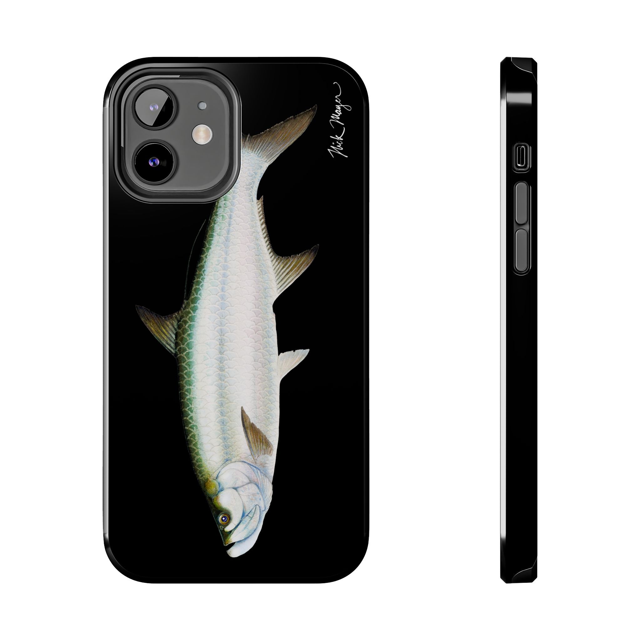 Tarpon Black Phone Case (iPhone)