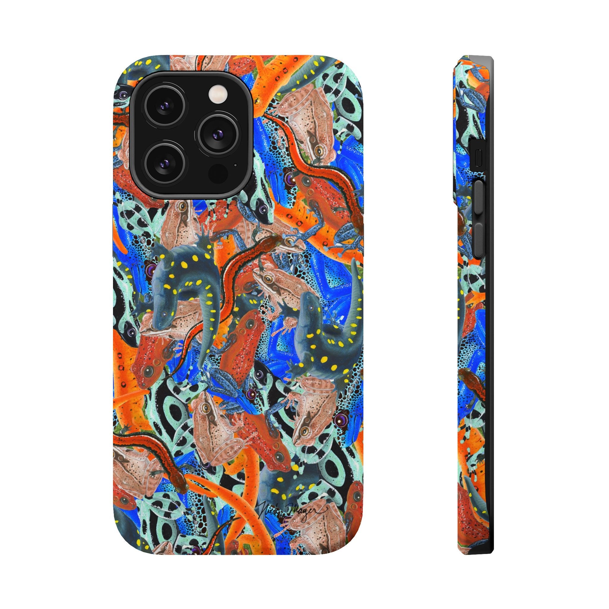NEW Frogs and Salamanders MagSafe iPhone Case