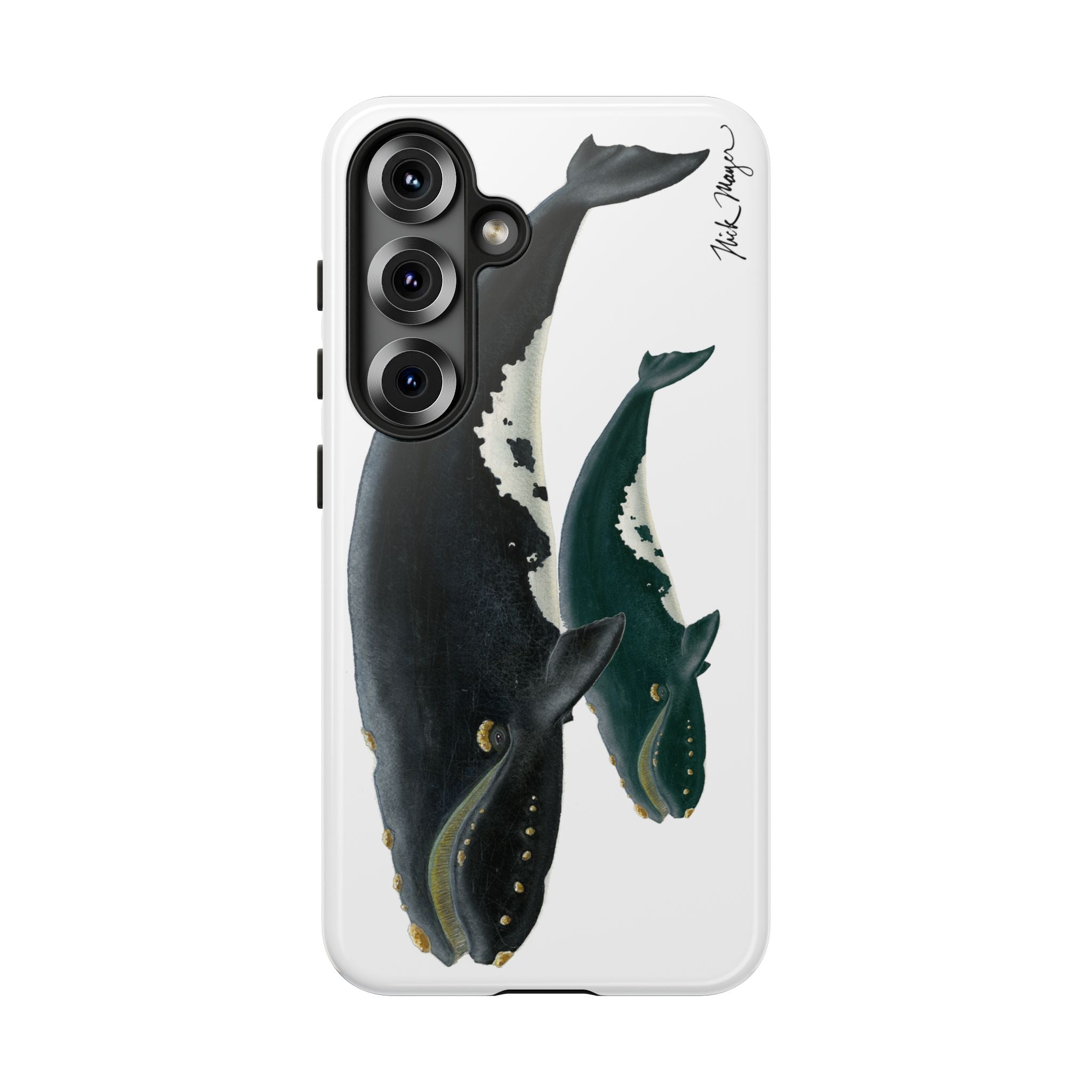 Mother & Calf Right Whale Phone Case (Samsung)
