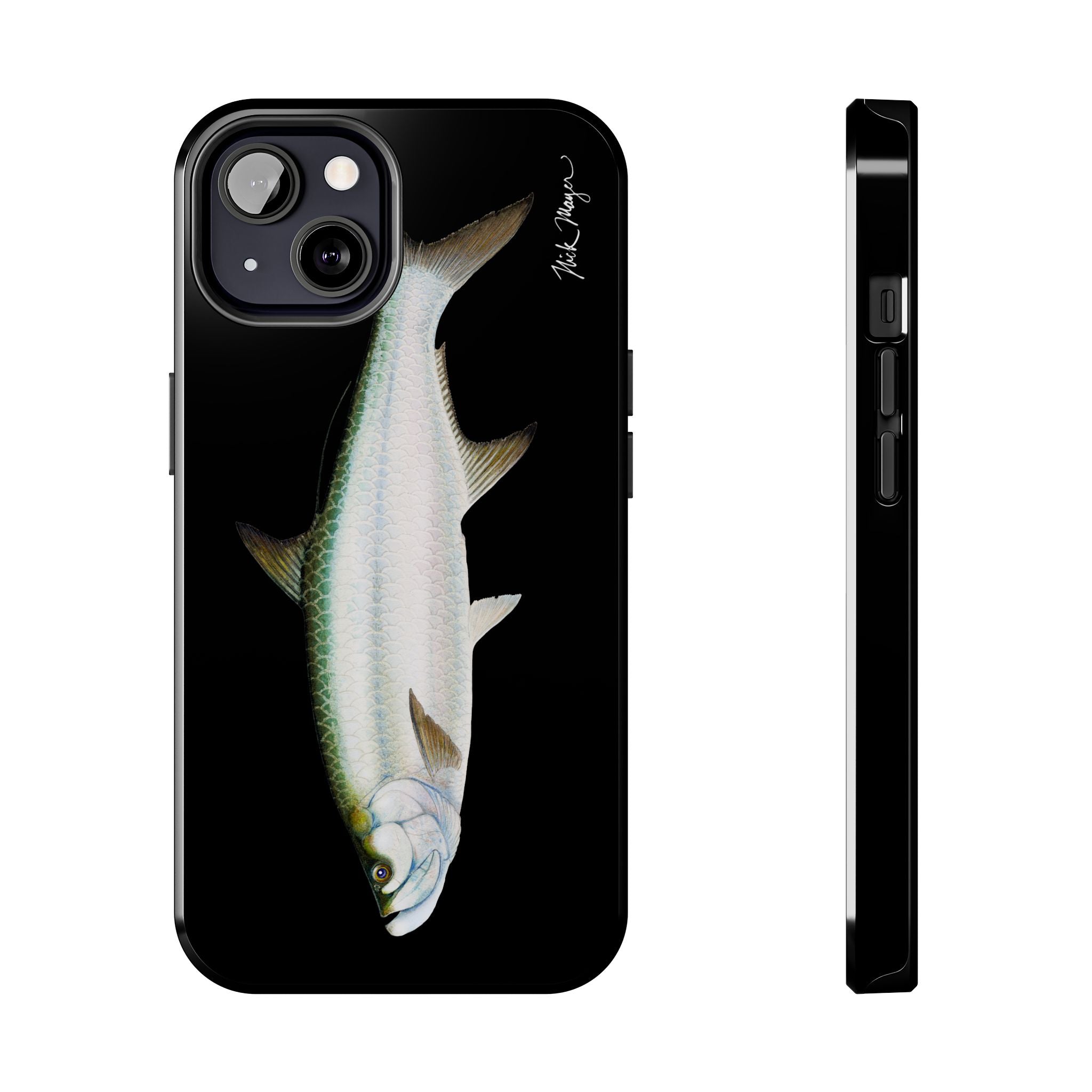Tarpon Black Phone Case (iPhone)