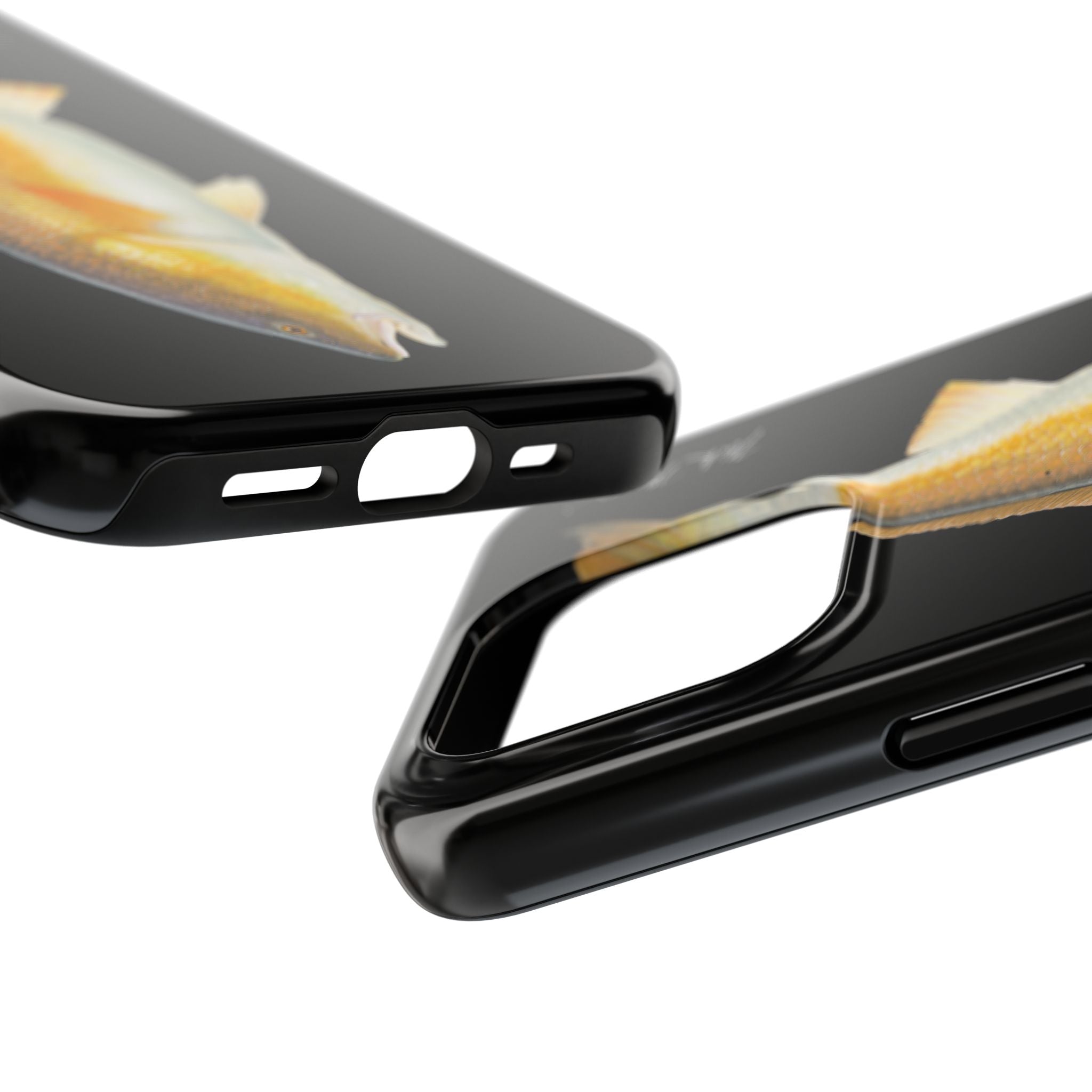 Bull Redfish Black Phone Case (iPhone)