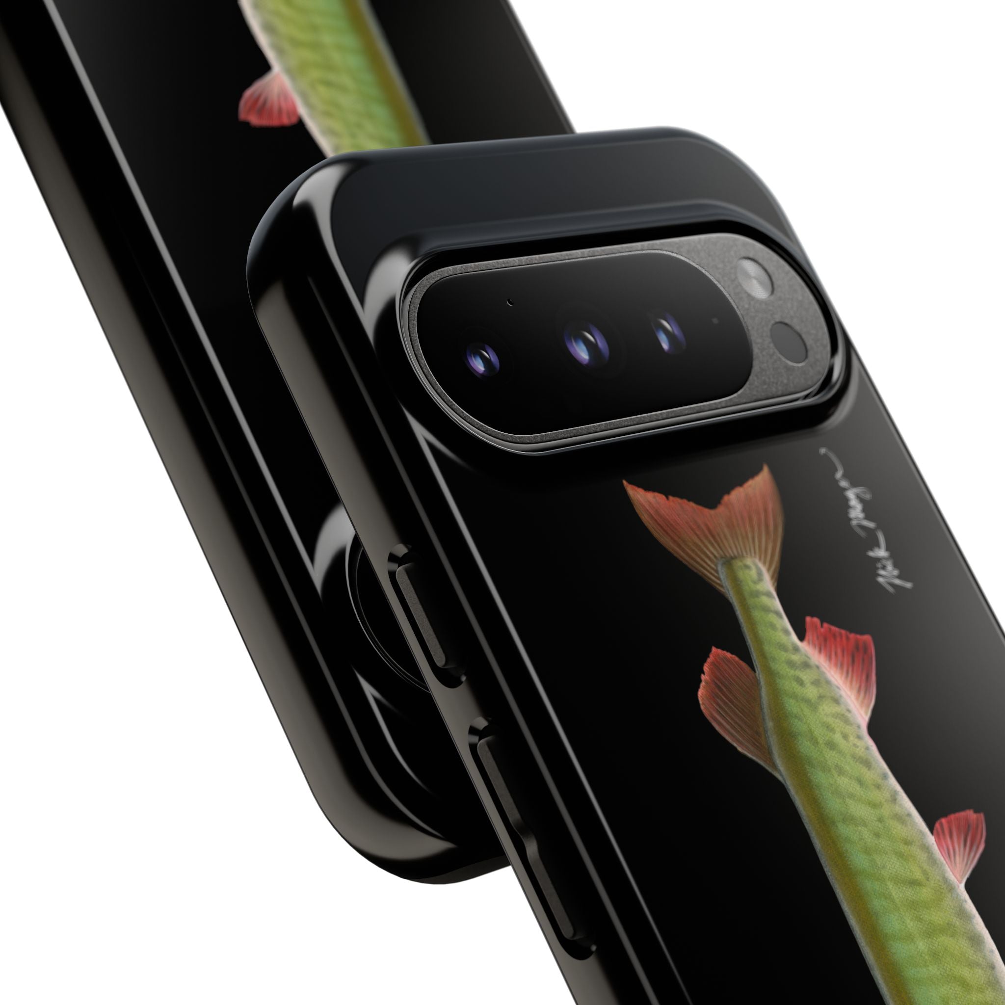 Trophy Muskie Black Phone Case (Samsung)