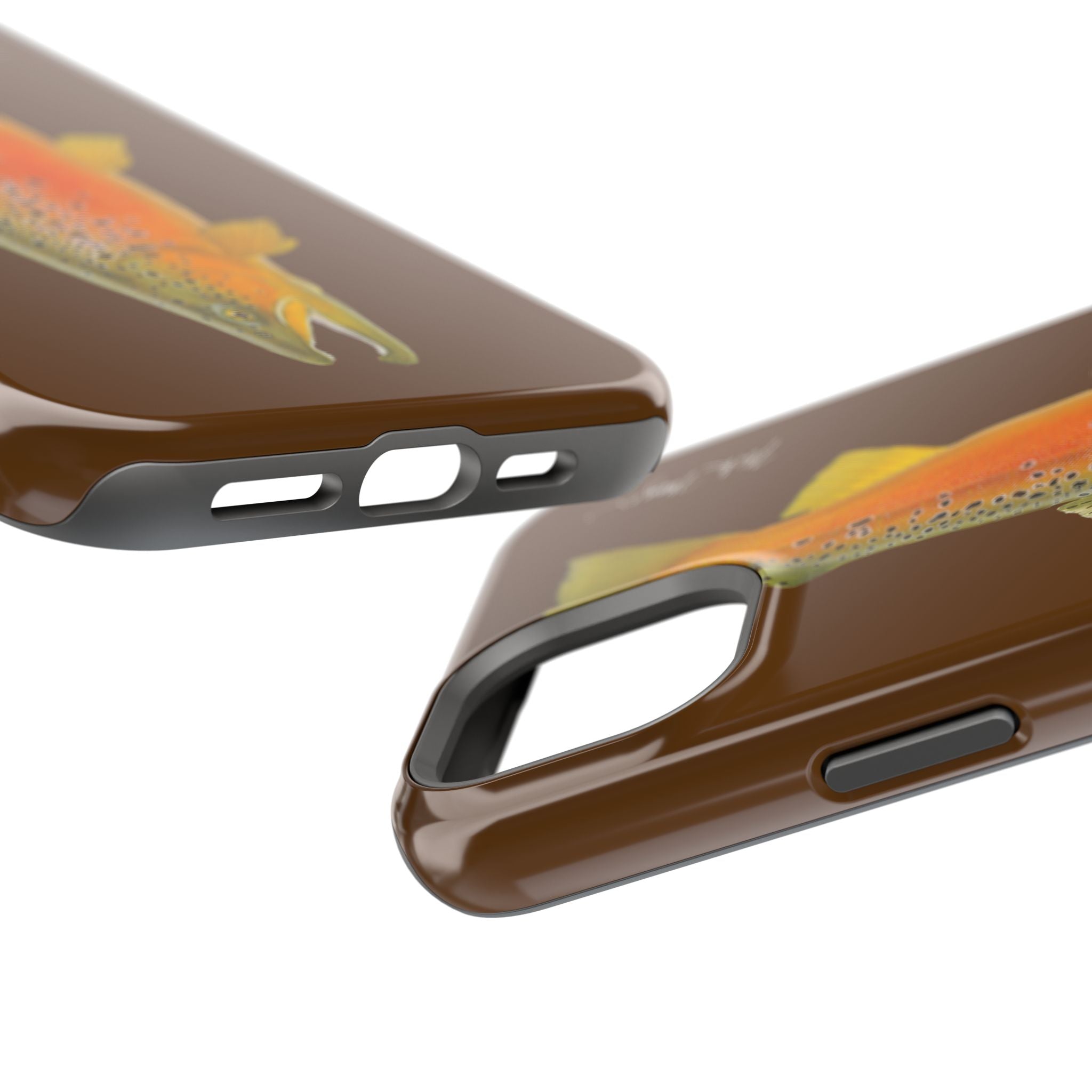 Brown Trout 2 Brown MagSafe iPhone Case, Limited Run