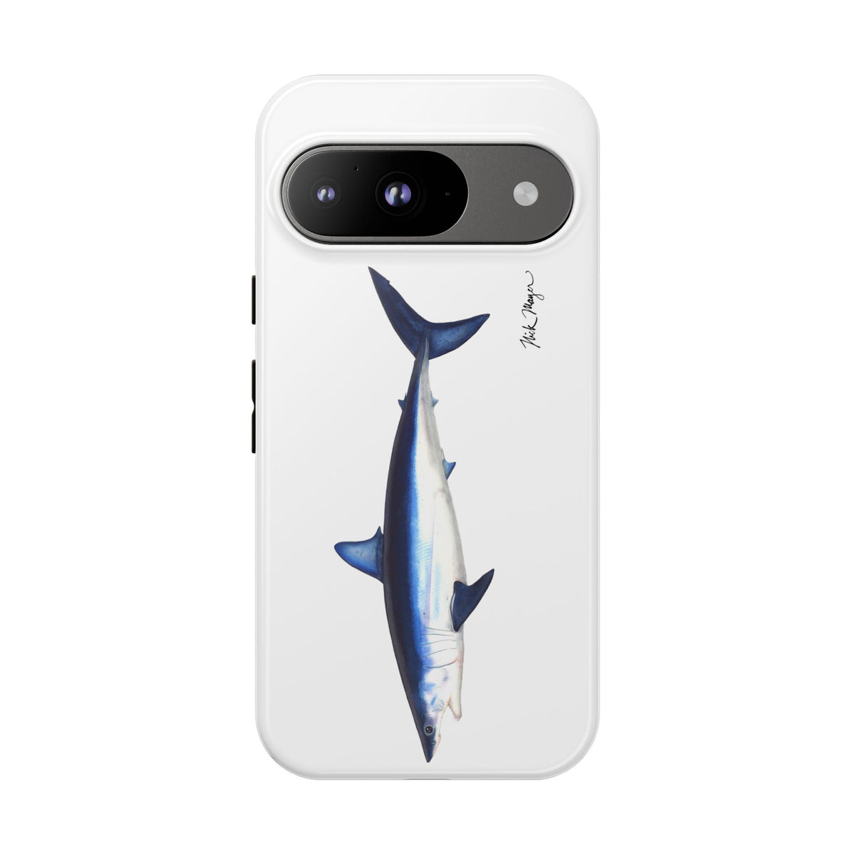 Mako Shark White Phone Case (Samsung) Printify