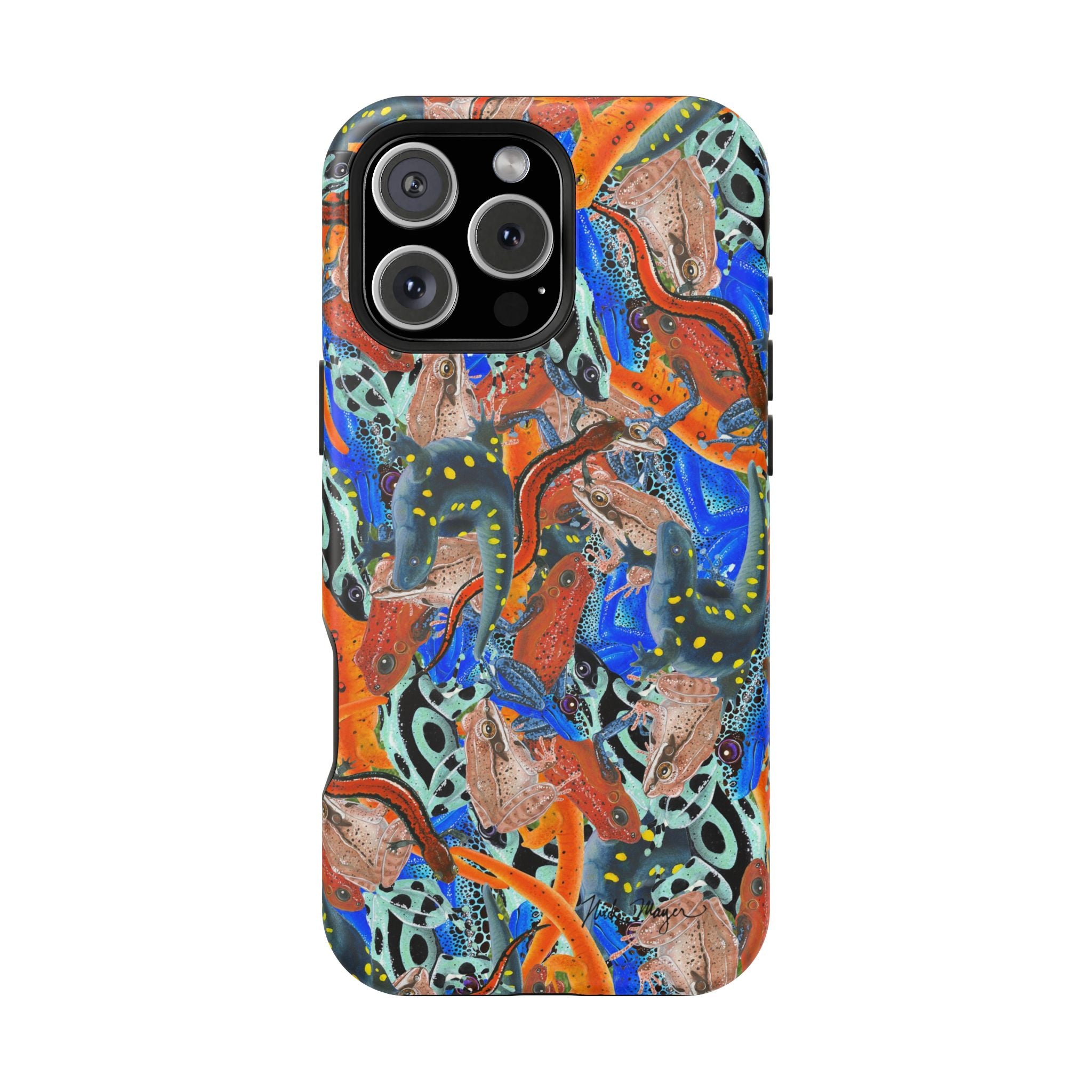 NEW Frogs and Salamanders MagSafe iPhone Case