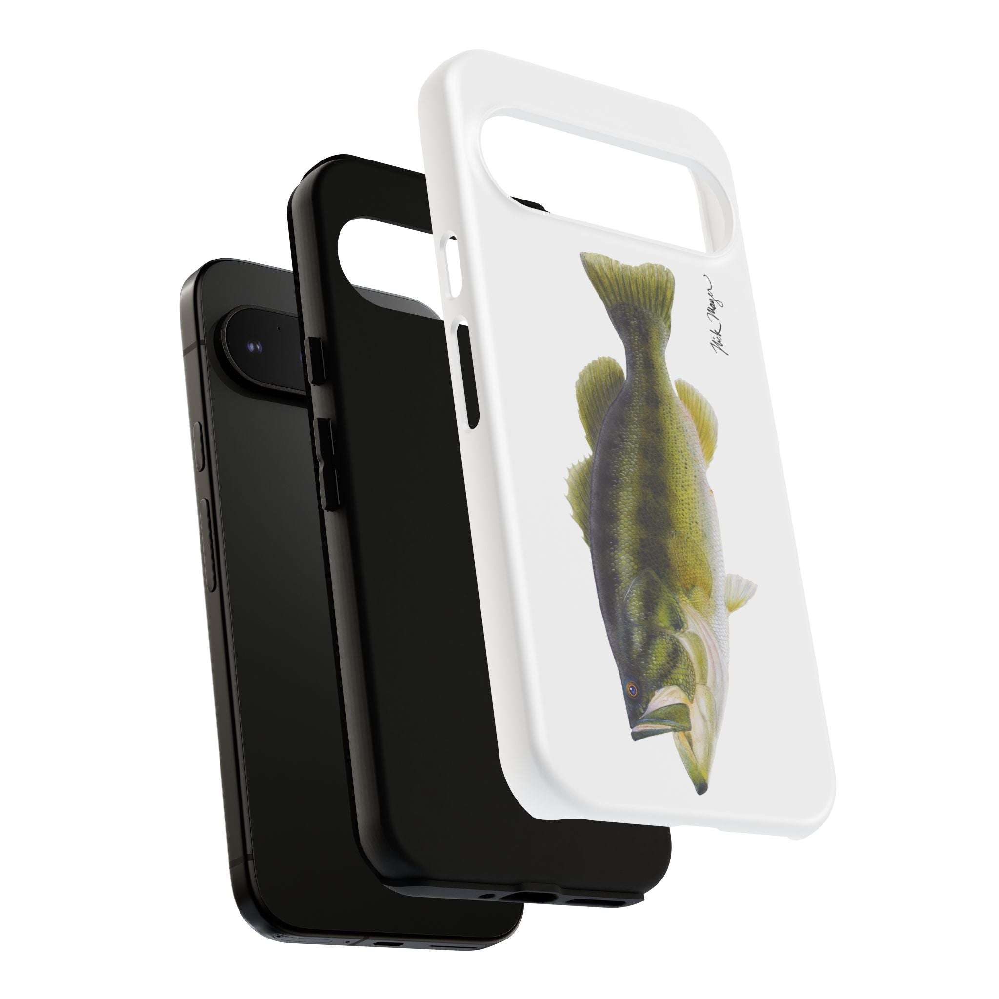 Largemouth Bass White Phone Case (Samsung) Printify