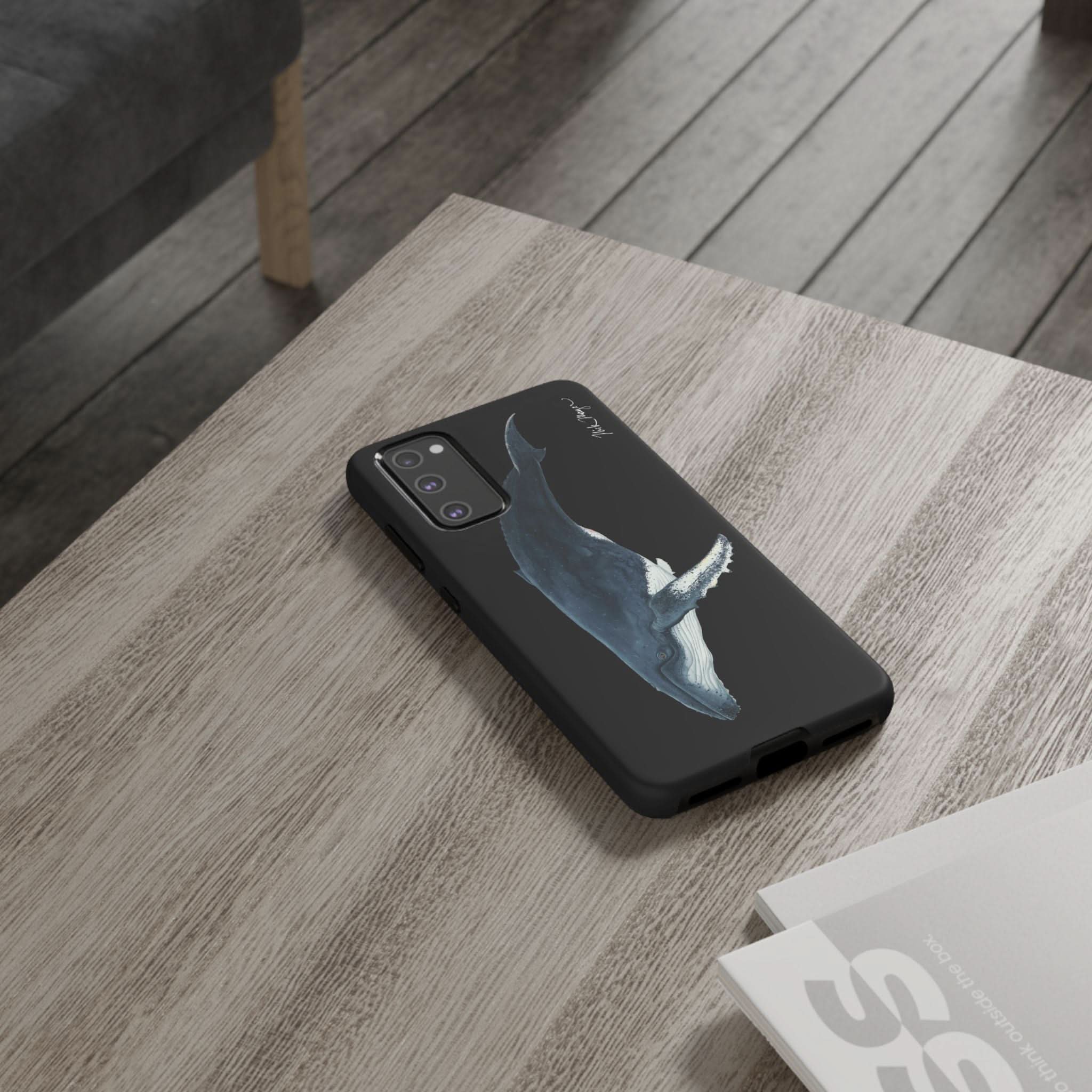 Humpback Black Phone Case (iPhone 16 & Samsung)